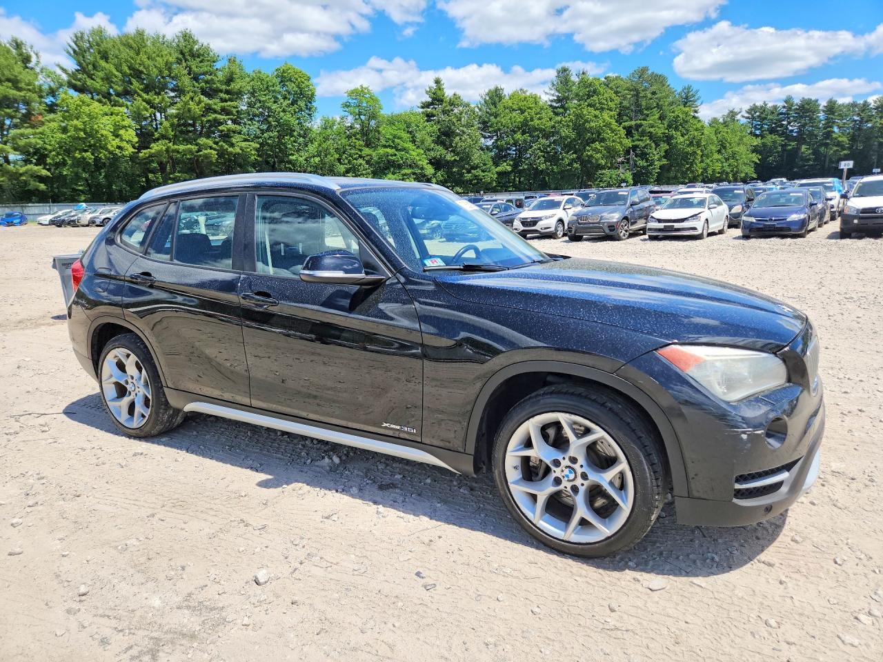 2013 Bmw X1 Xdrive35i Black vin: WBAVM5C53DVV90098