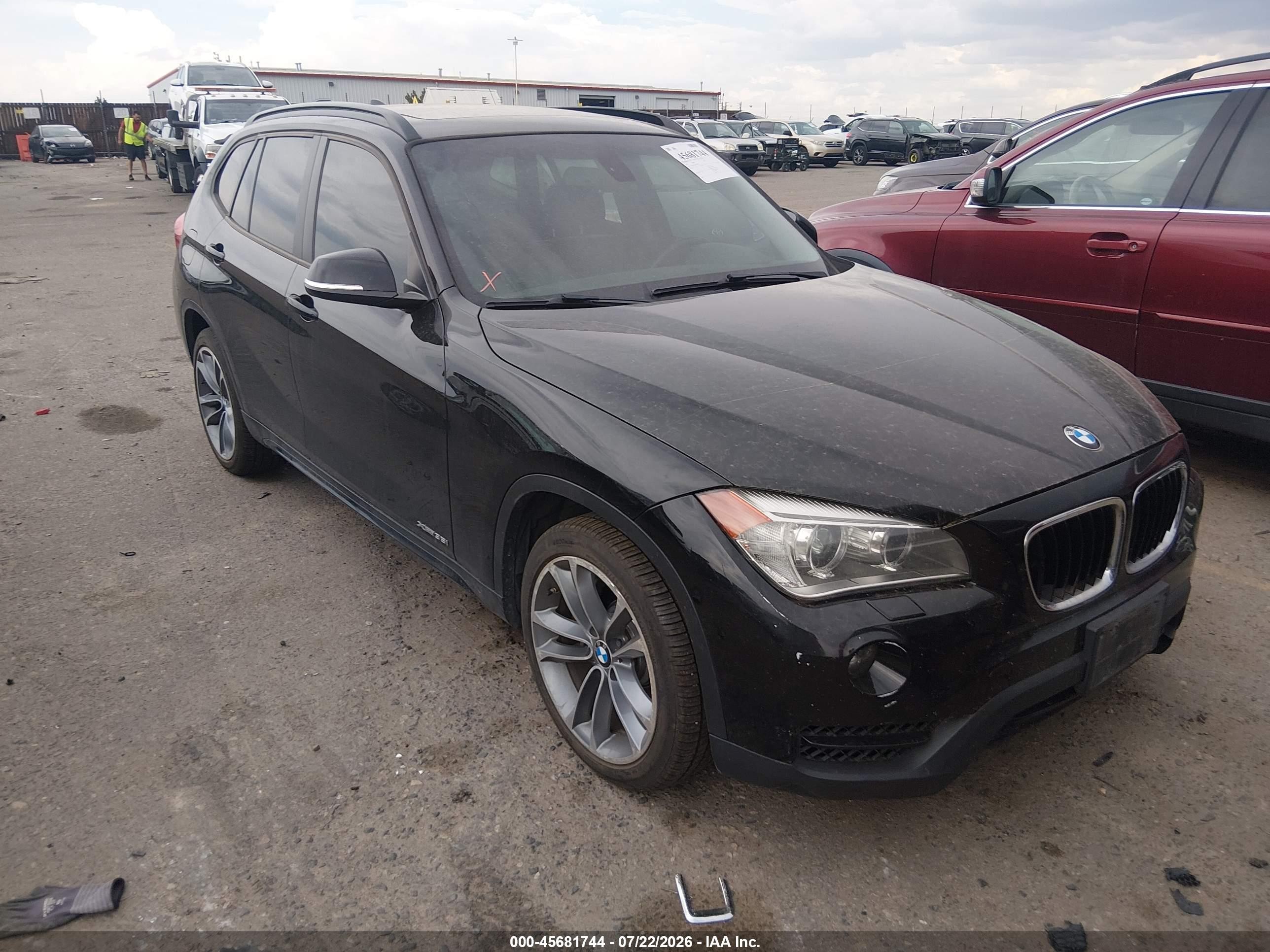 2013 Bmw X1 Xdrive35i Black vin: WBAVM5C53DVV90120