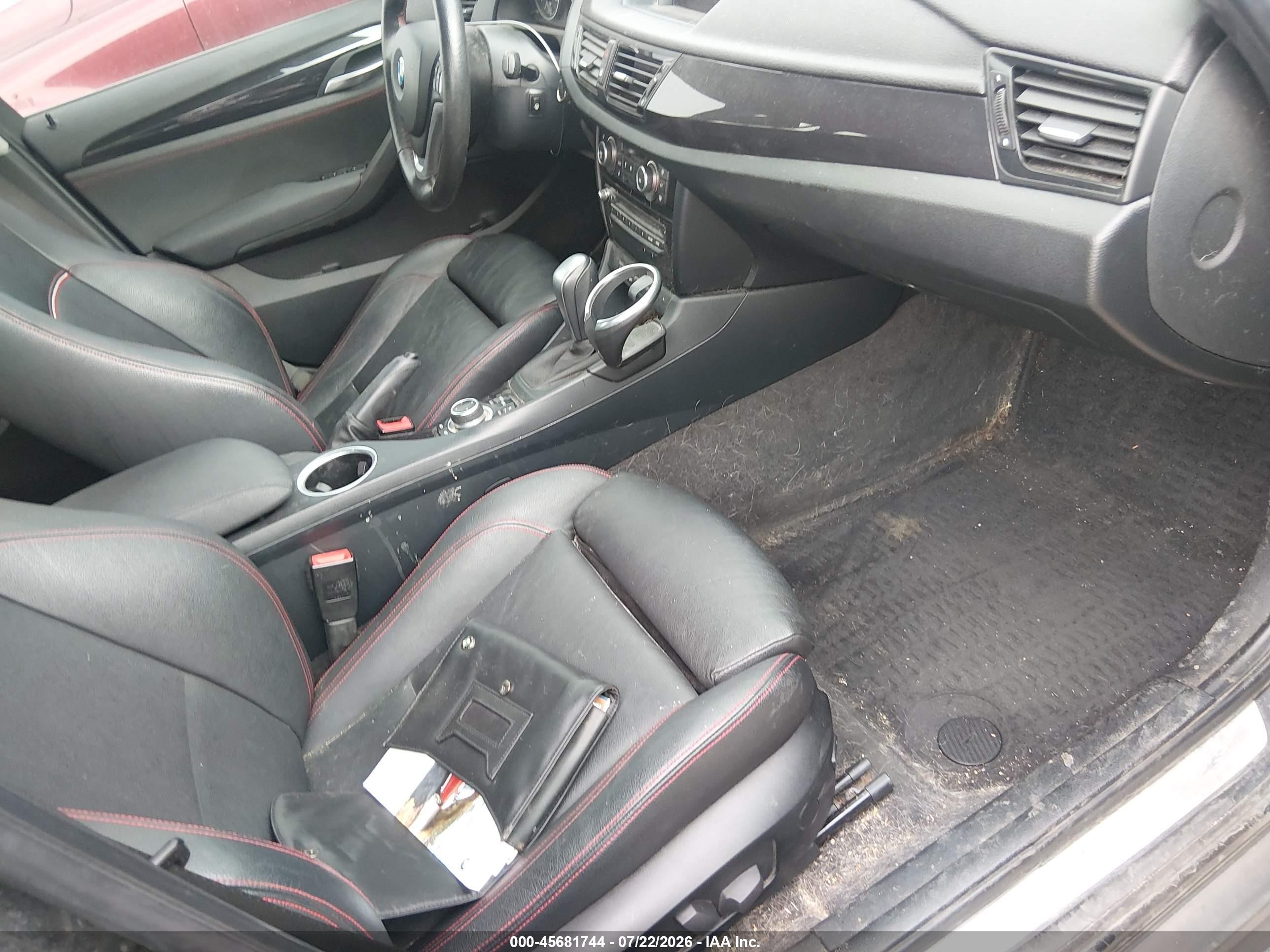 2013 Bmw X1 Xdrive35i Black vin: WBAVM5C53DVV90120