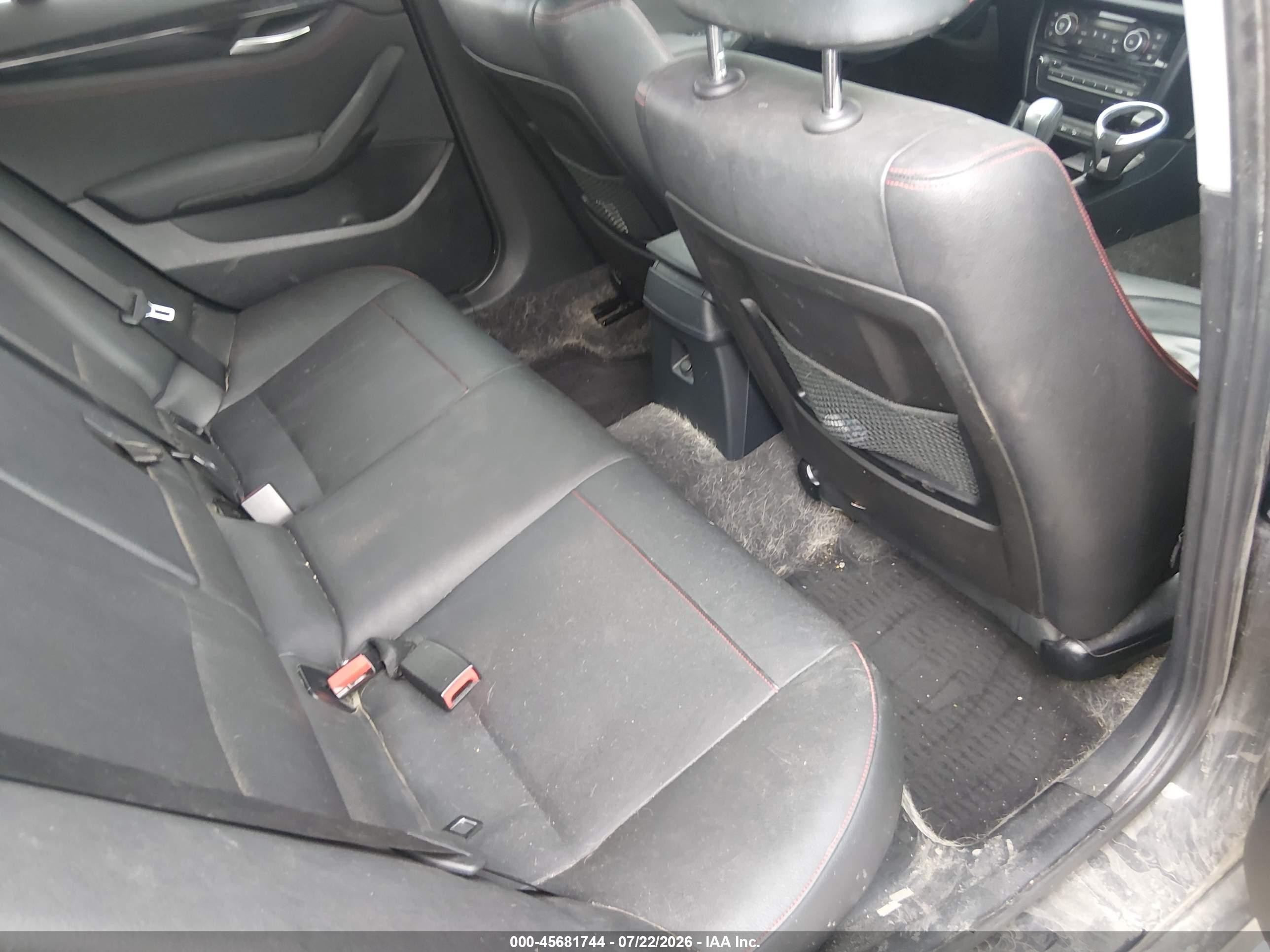 2013 Bmw X1 Xdrive35i Black vin: WBAVM5C53DVV90120