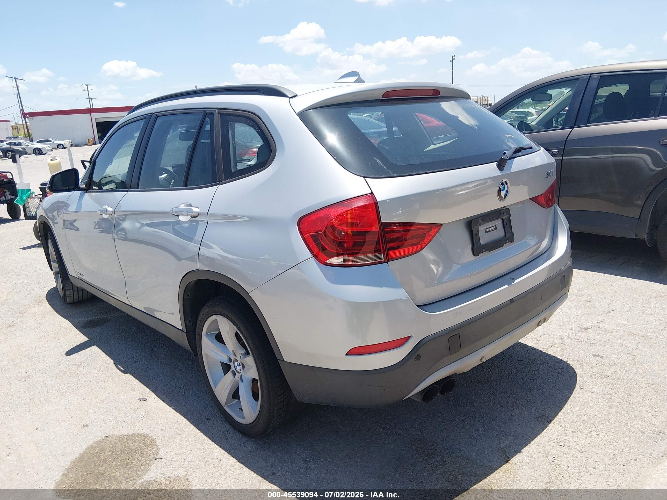 2015 Bmw X1 Xdrive35i Gray vin: WBAVM5C54FVV94499