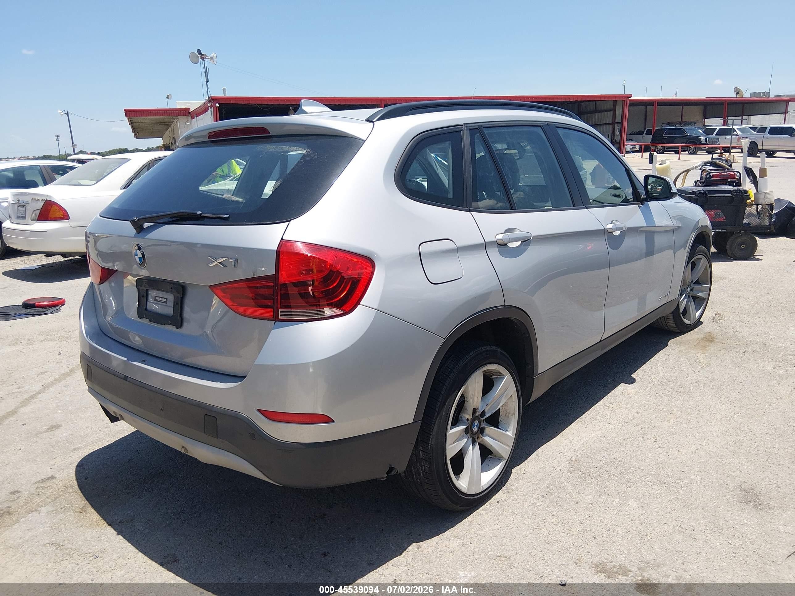 2015 Bmw X1 Xdrive35i Gray vin: WBAVM5C54FVV94499