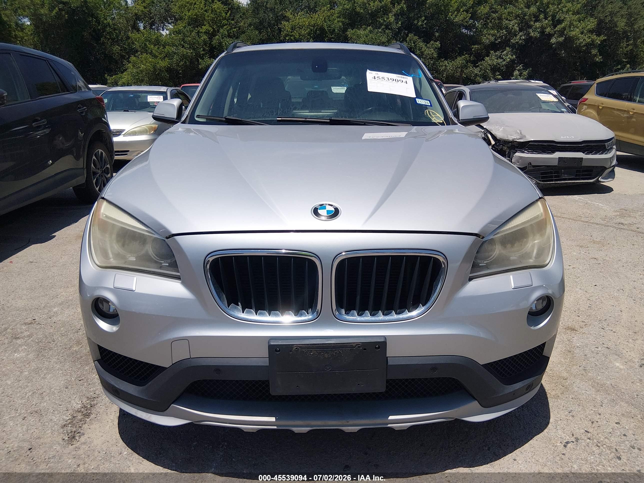 2015 Bmw X1 Xdrive35i Gray vin: WBAVM5C54FVV94499