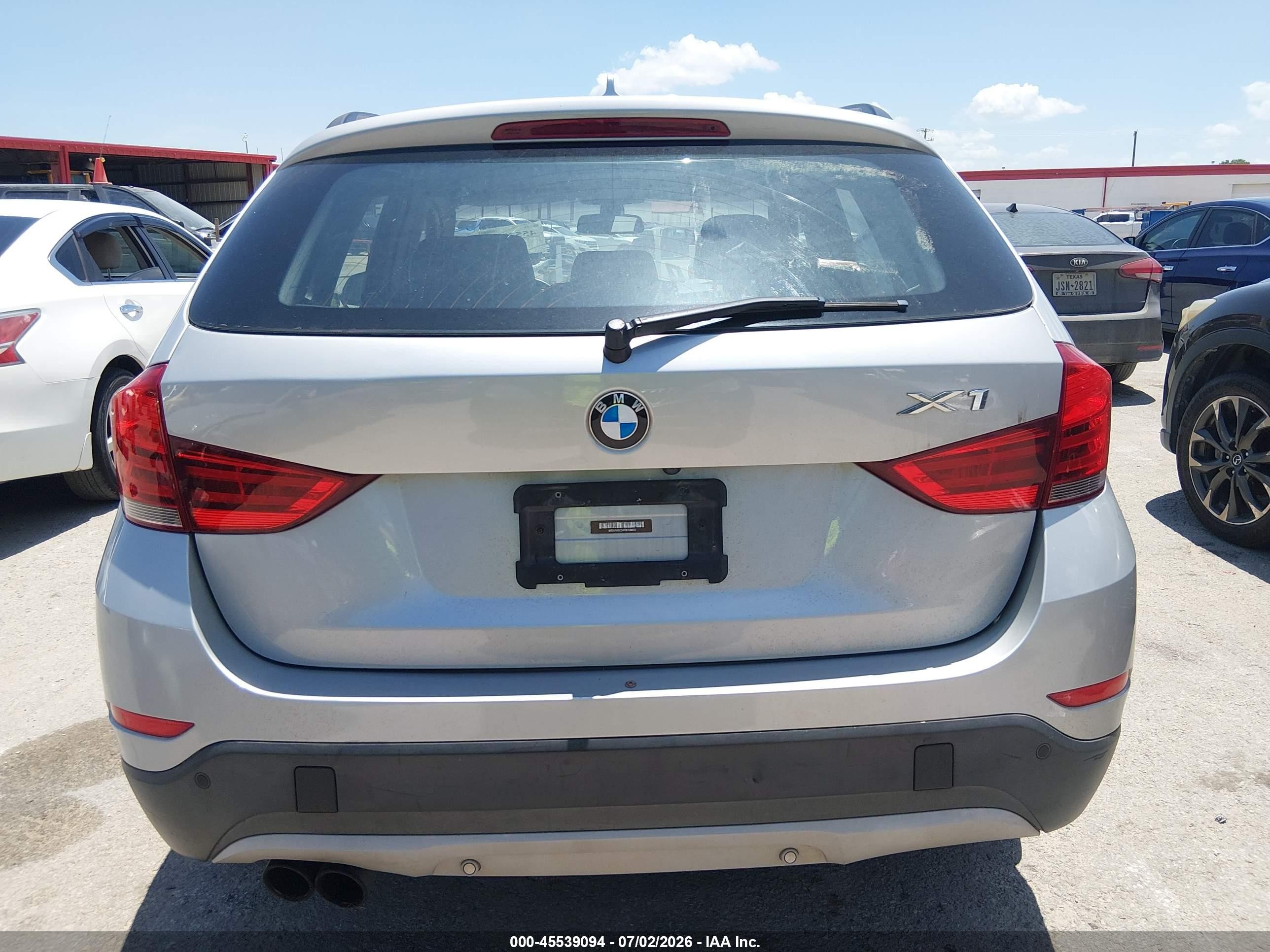 2015 Bmw X1 Xdrive35i Gray vin: WBAVM5C54FVV94499