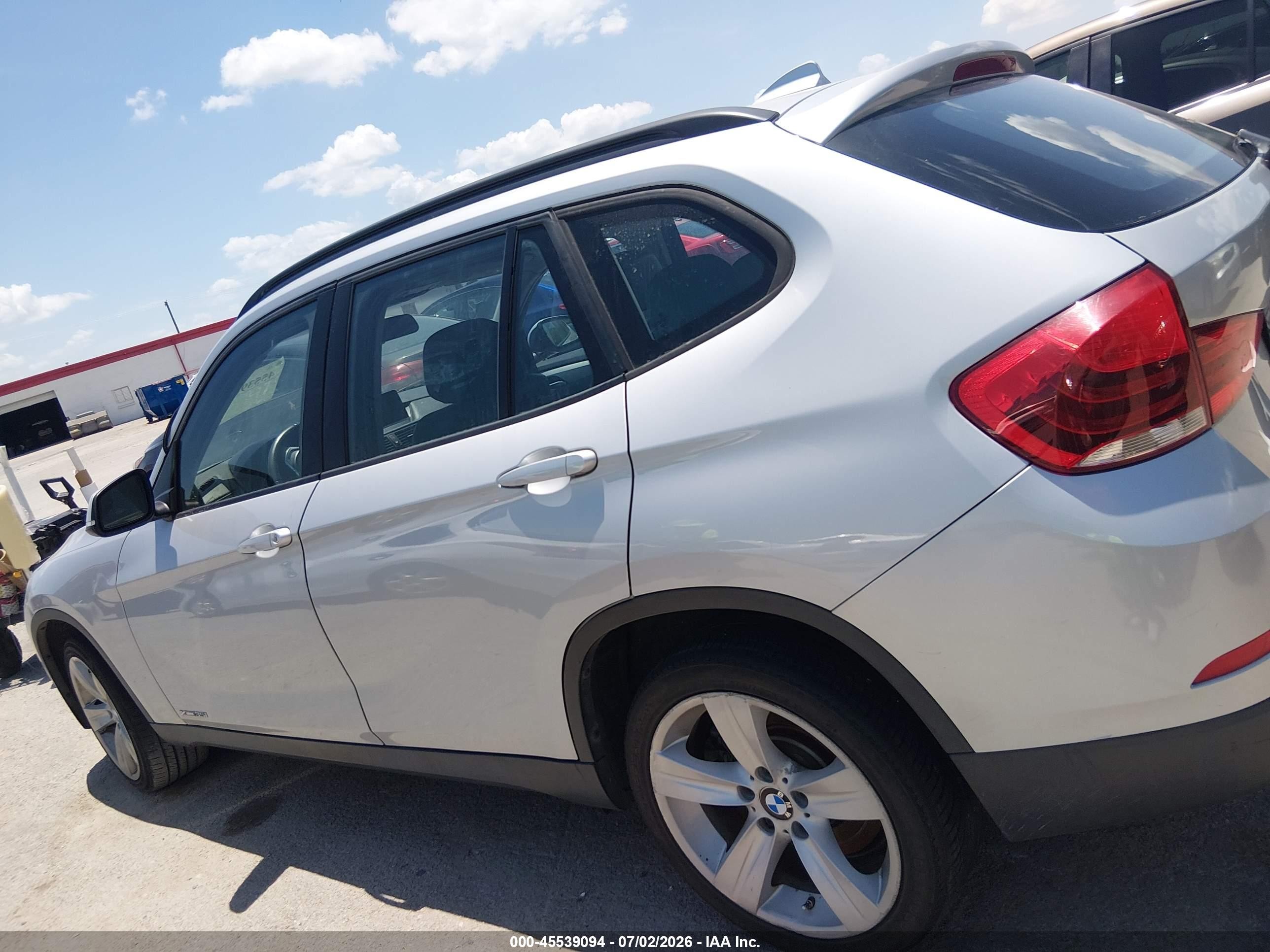 2015 Bmw X1 Xdrive35i Gray vin: WBAVM5C54FVV94499