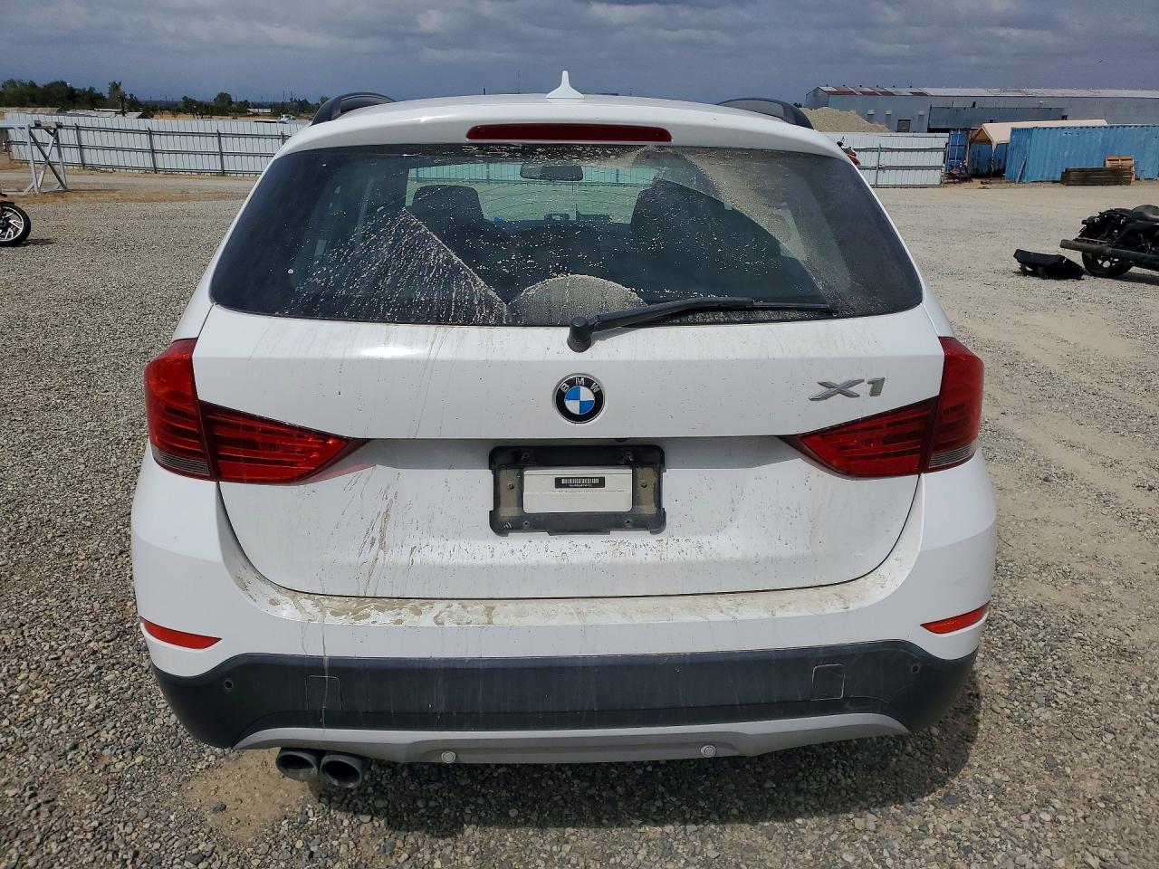 2015 Bmw X1 Xdrive35i White vin: WBAVM5C54FVV94700