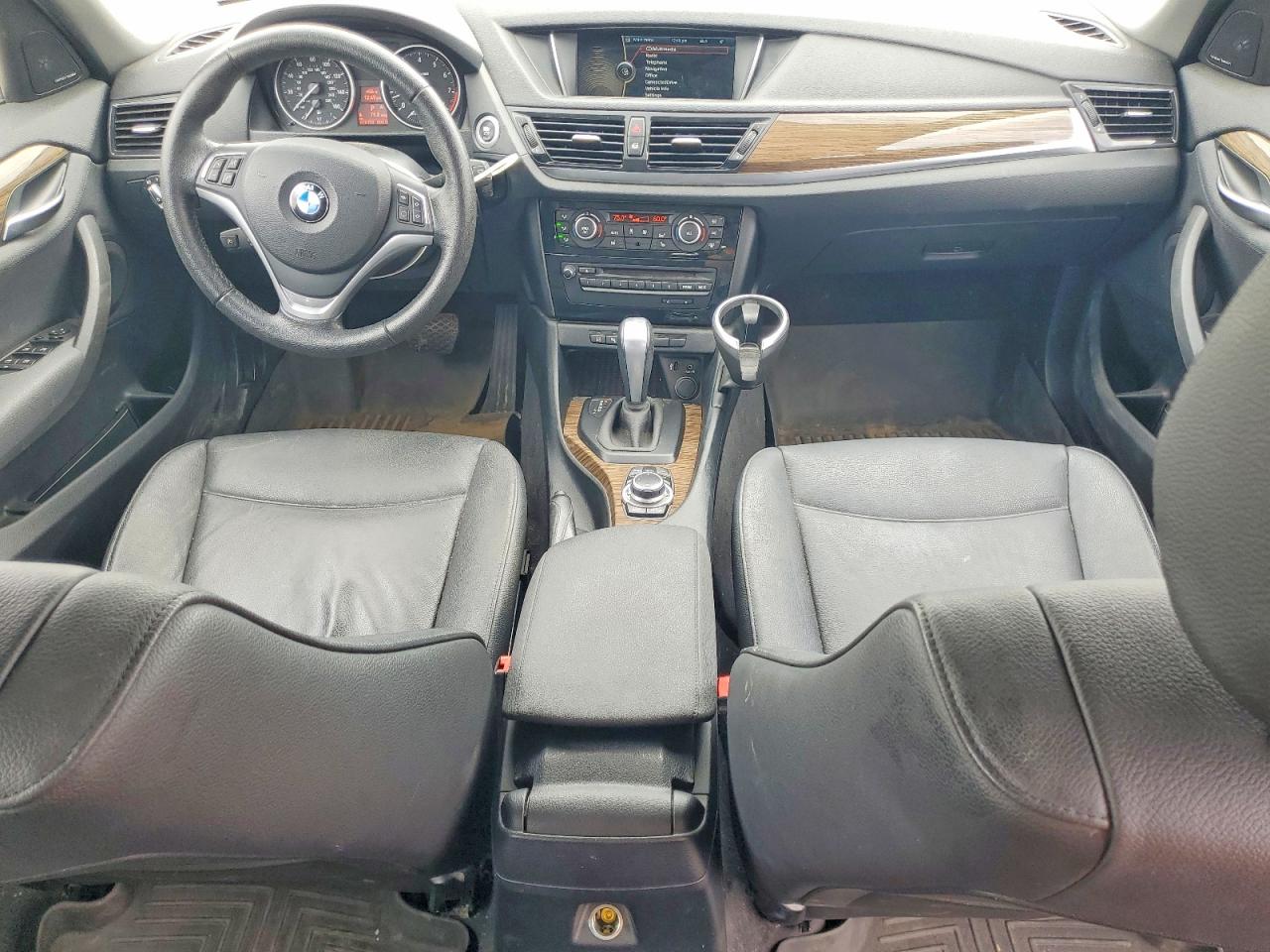 2015 Bmw X1 Xdrive35i White vin: WBAVM5C54FVV94700