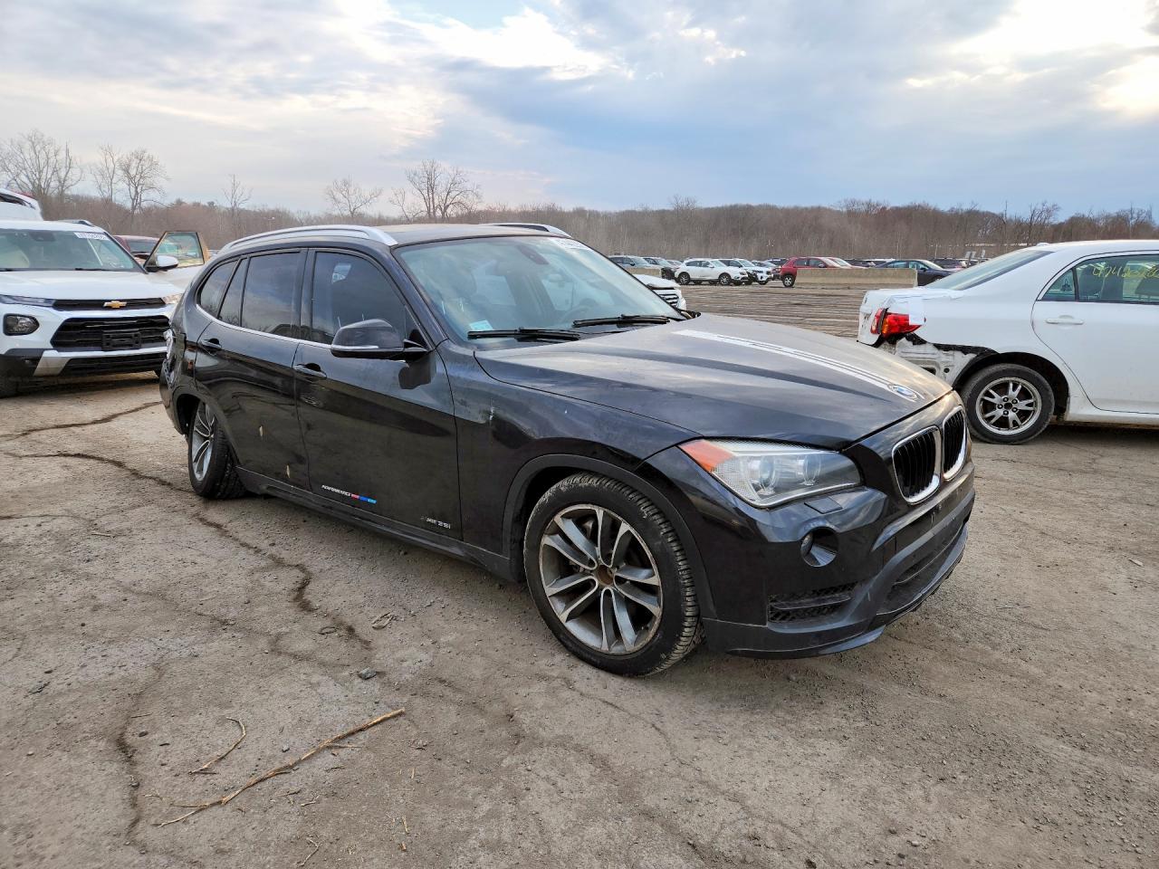 2015 Bmw X1 Xdrive35i Black vin: WBAVM5C54FVV94728