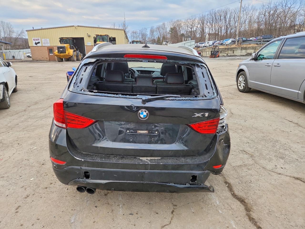 2015 Bmw X1 Xdrive35i Black vin: WBAVM5C54FVV94728