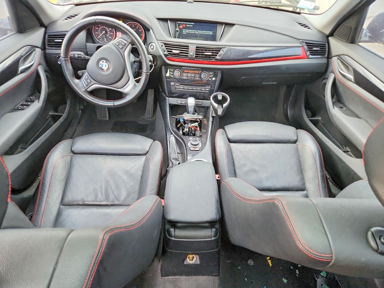 2015 Bmw X1 Xdrive35i Black vin: WBAVM5C54FVV94728