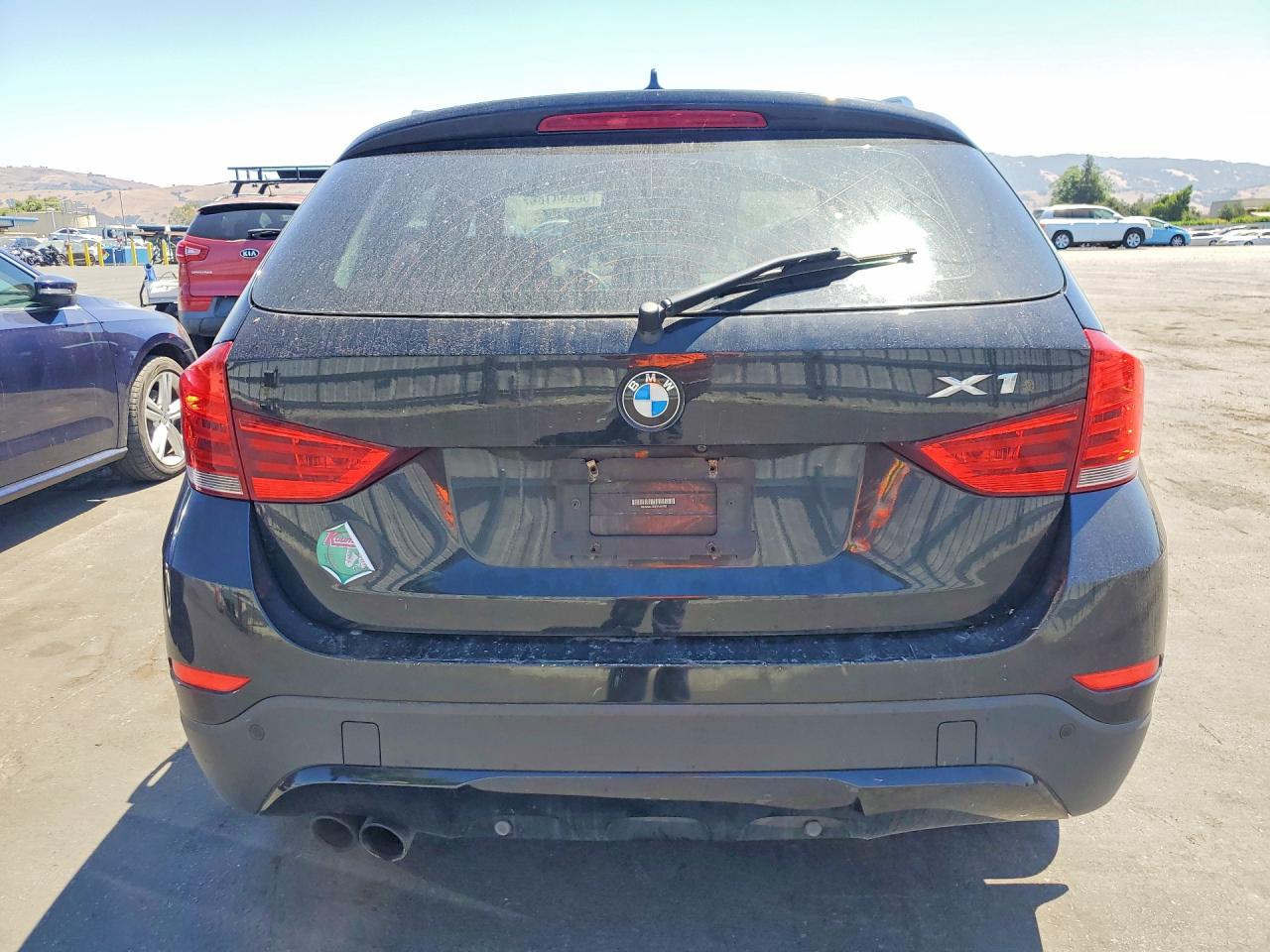 2015 Bmw X1 Xdrive35i Black vin: WBAVM5C54FVV94762