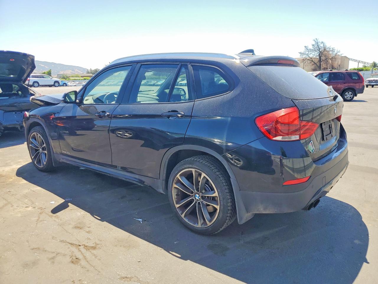 2015 Bmw X1 Xdrive35i Black vin: WBAVM5C54FVV94762