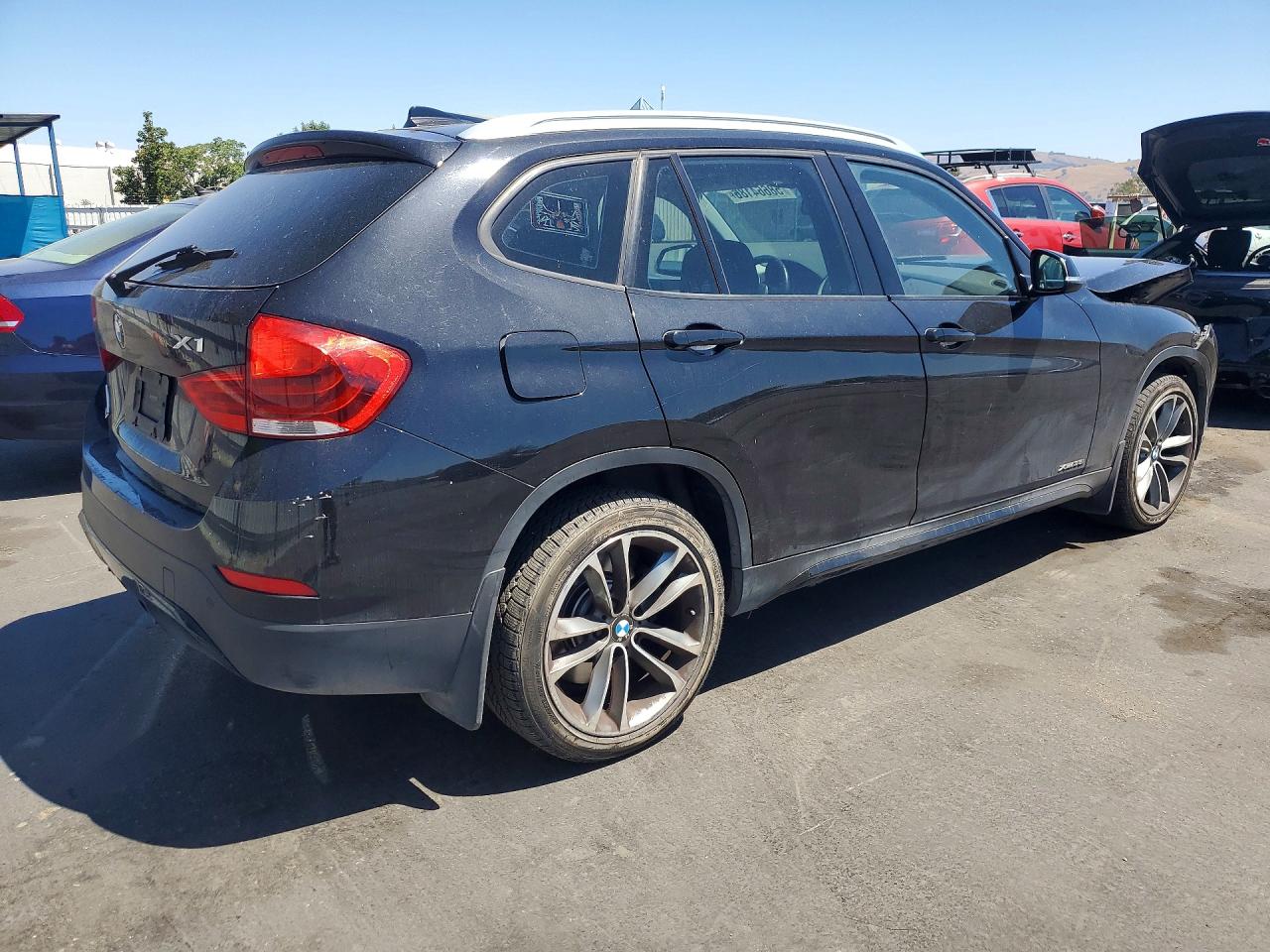 2015 Bmw X1 Xdrive35i Black vin: WBAVM5C54FVV94762