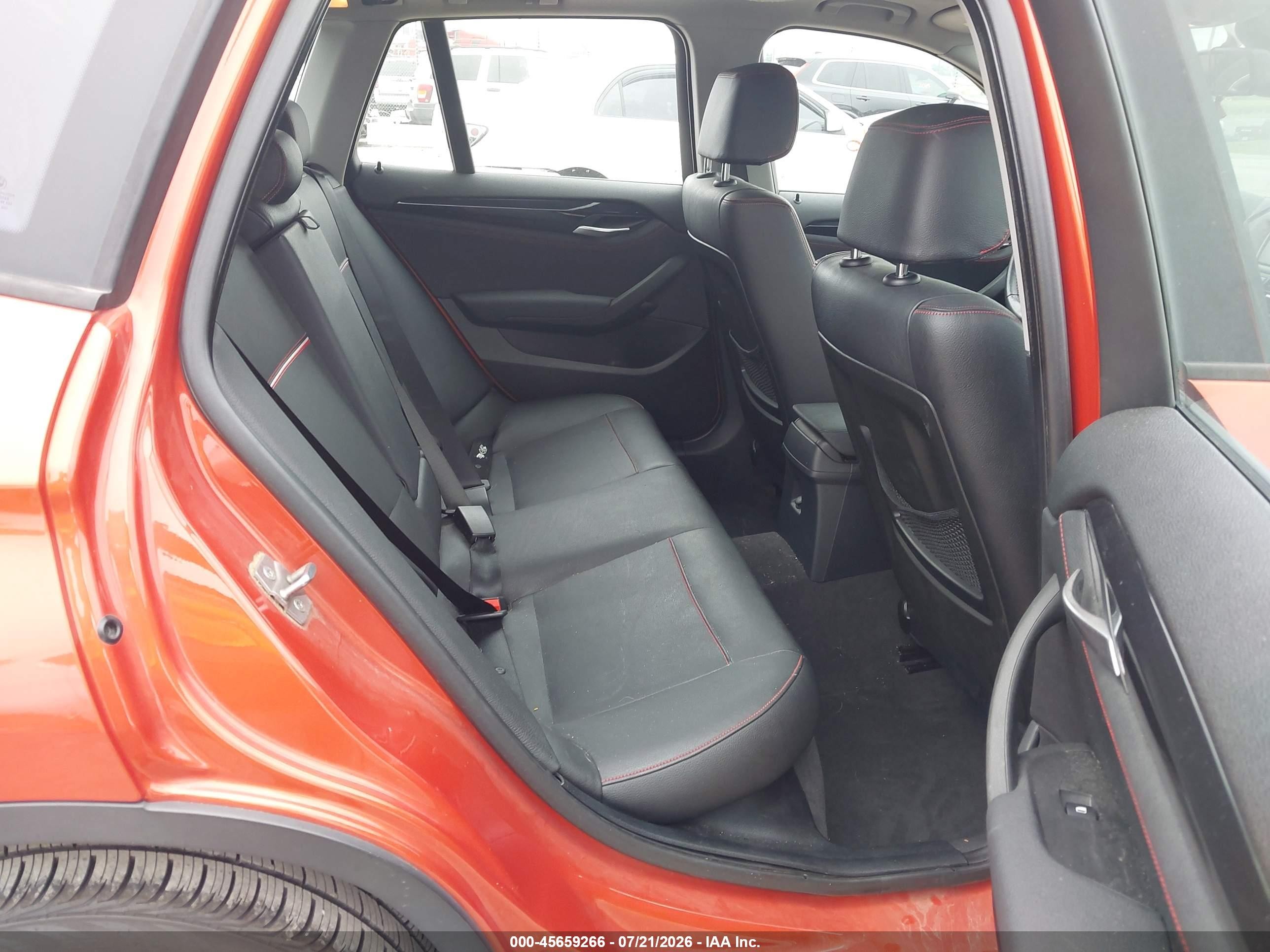 2013 Bmw X1 Xdrive35i Orange vin: WBAVM5C55DVV90815