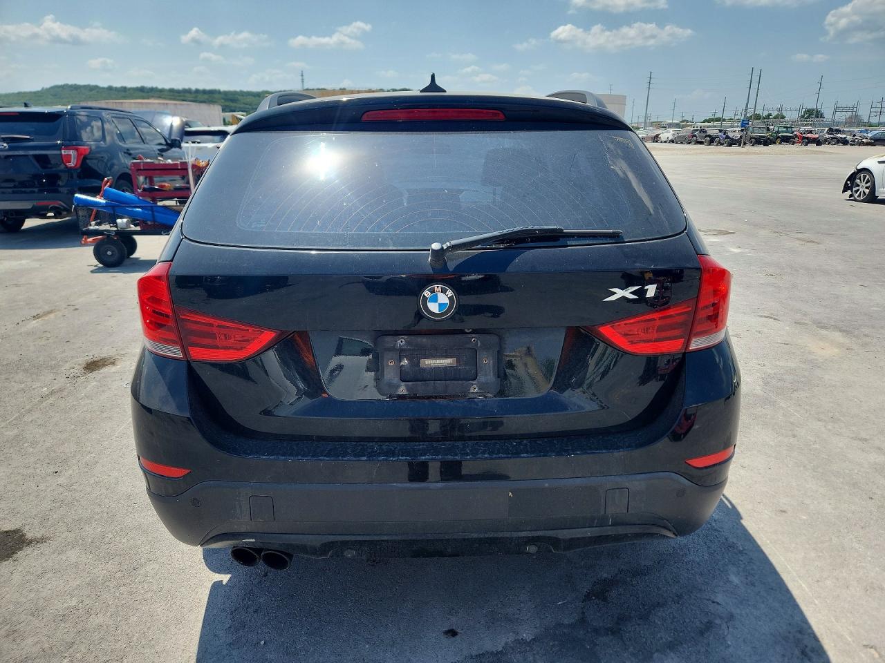 2014 Bmw X1 Xdrive35i Black vin: WBAVM5C56EVV93210