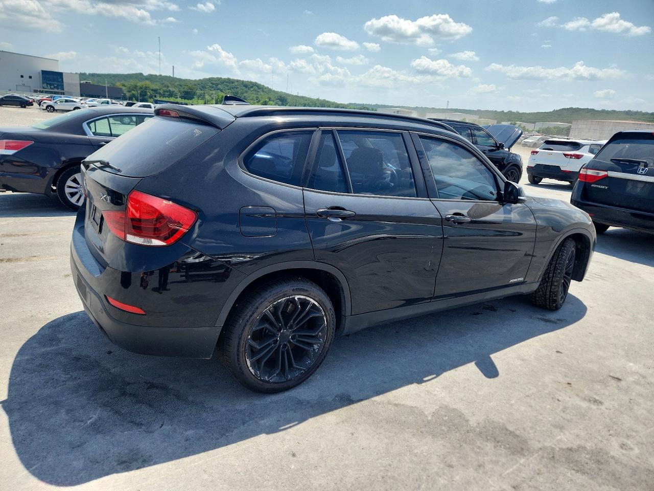 2014 Bmw X1 Xdrive35i Black vin: WBAVM5C56EVV93210