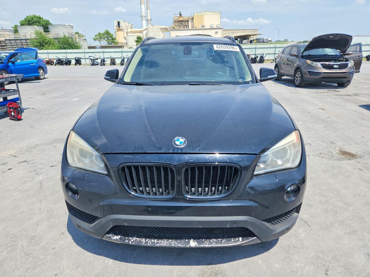 2014 Bmw X1 Xdrive35i Black vin: WBAVM5C56EVV93210