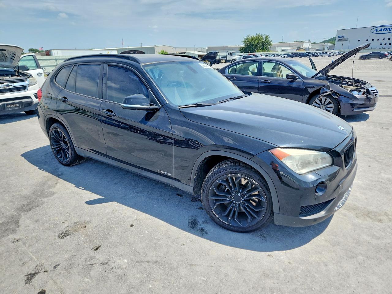 2014 Bmw X1 Xdrive35i Black vin: WBAVM5C56EVV93210