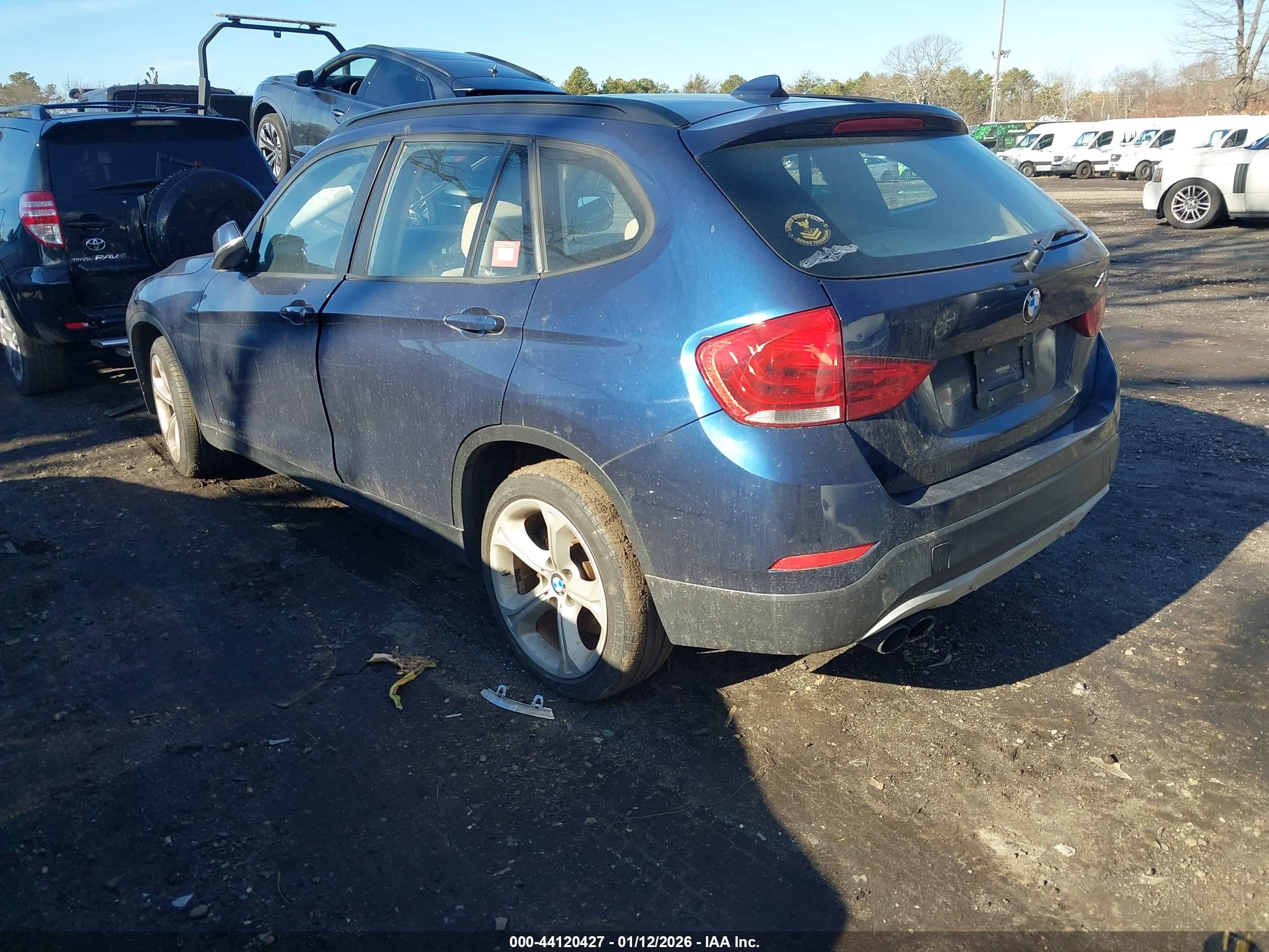 2014 Bmw X1 Xdrive35i Blue vin: WBAVM5C57EVV91224