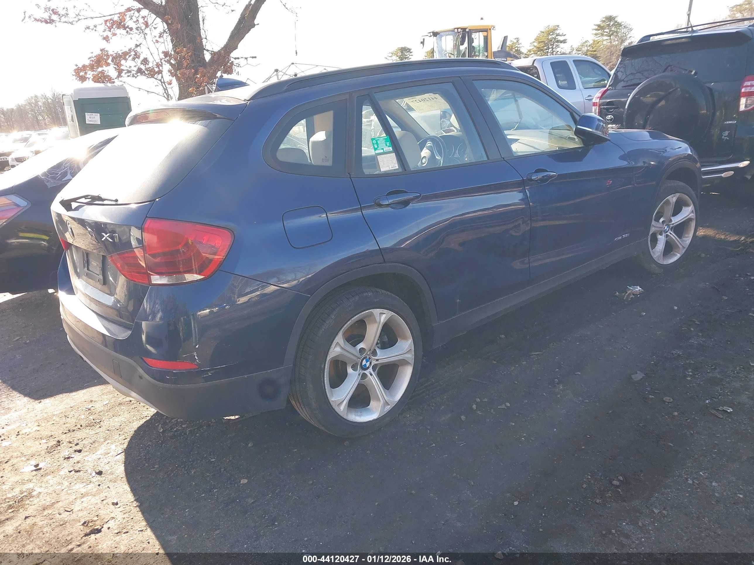 2014 Bmw X1 Xdrive35i Blue vin: WBAVM5C57EVV91224
