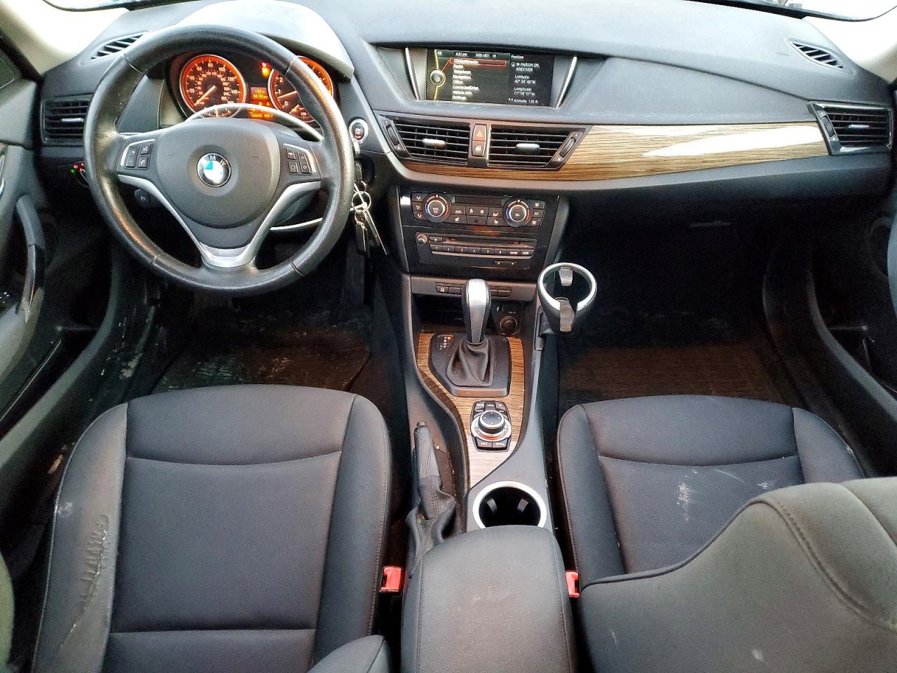 2014 Bmw X1 Xdrive35i Gray vin: WBAVM5C57EVV91353