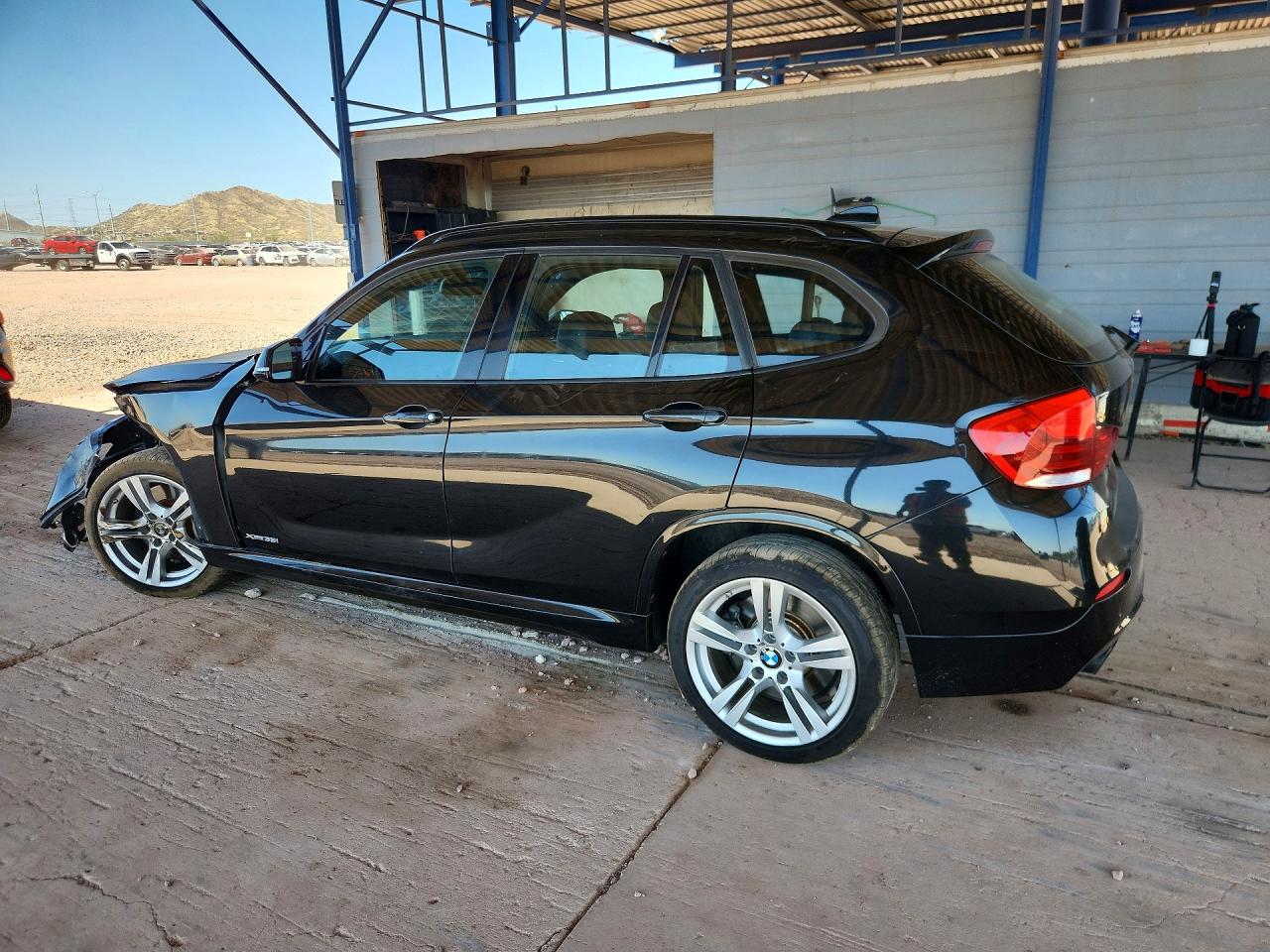 2014 Bmw X1 Xdrive35i Charcoal vin: WBAVM5C57EVV91529