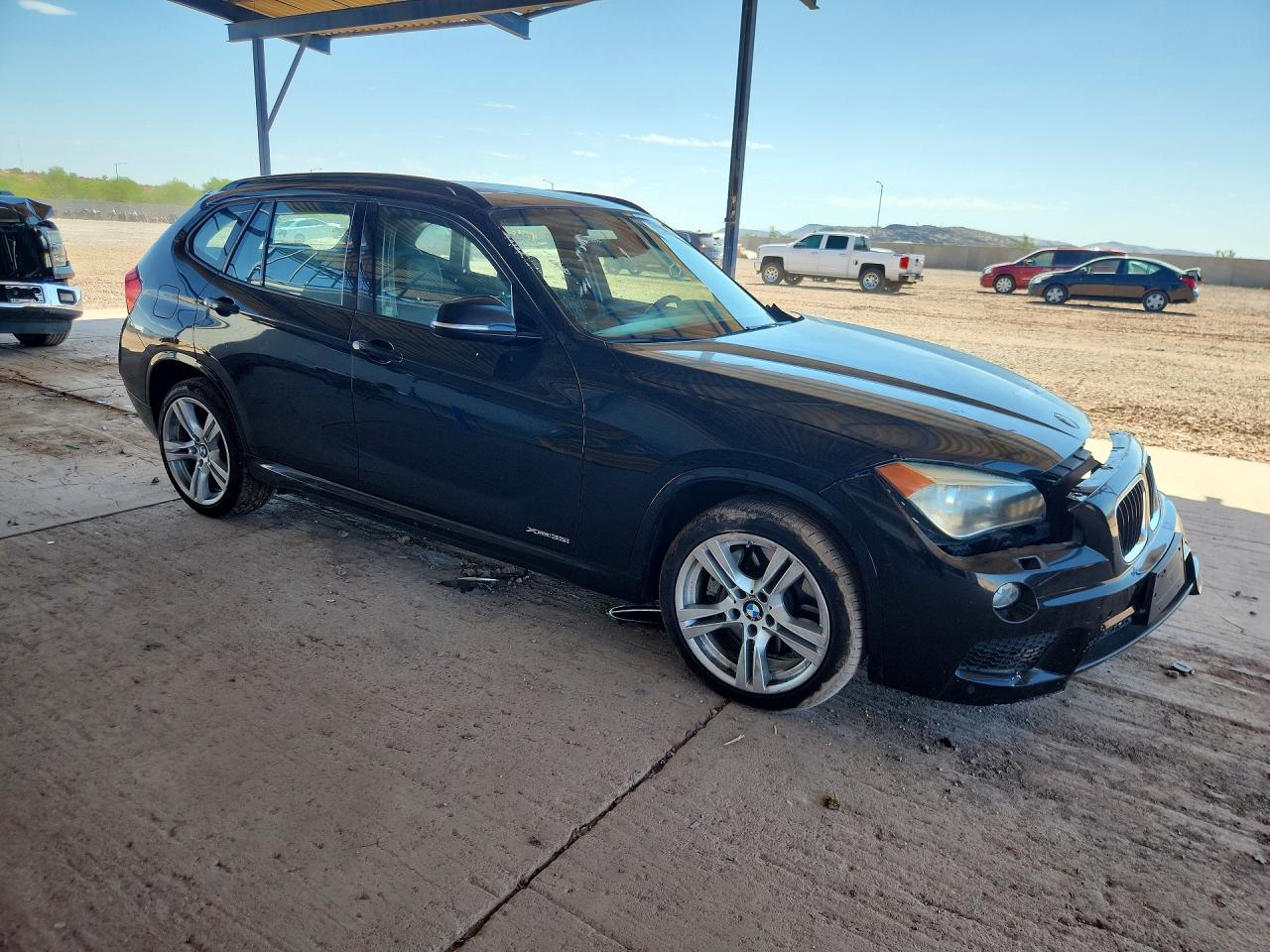 2014 Bmw X1 Xdrive35i Charcoal vin: WBAVM5C57EVV91529