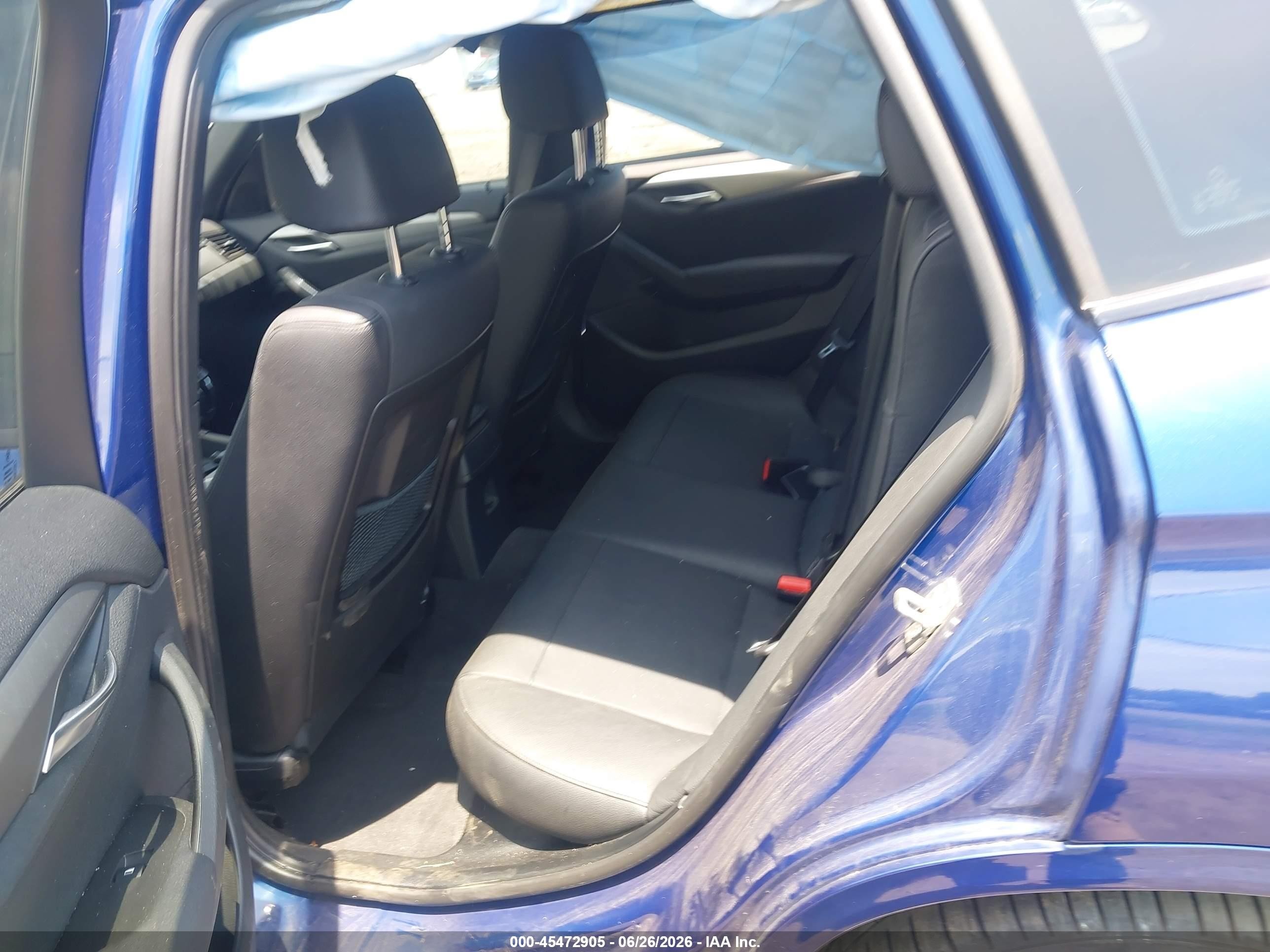 2014 Bmw X1 Xdrive35i Синий vin: WBAVM5C57EVV93068