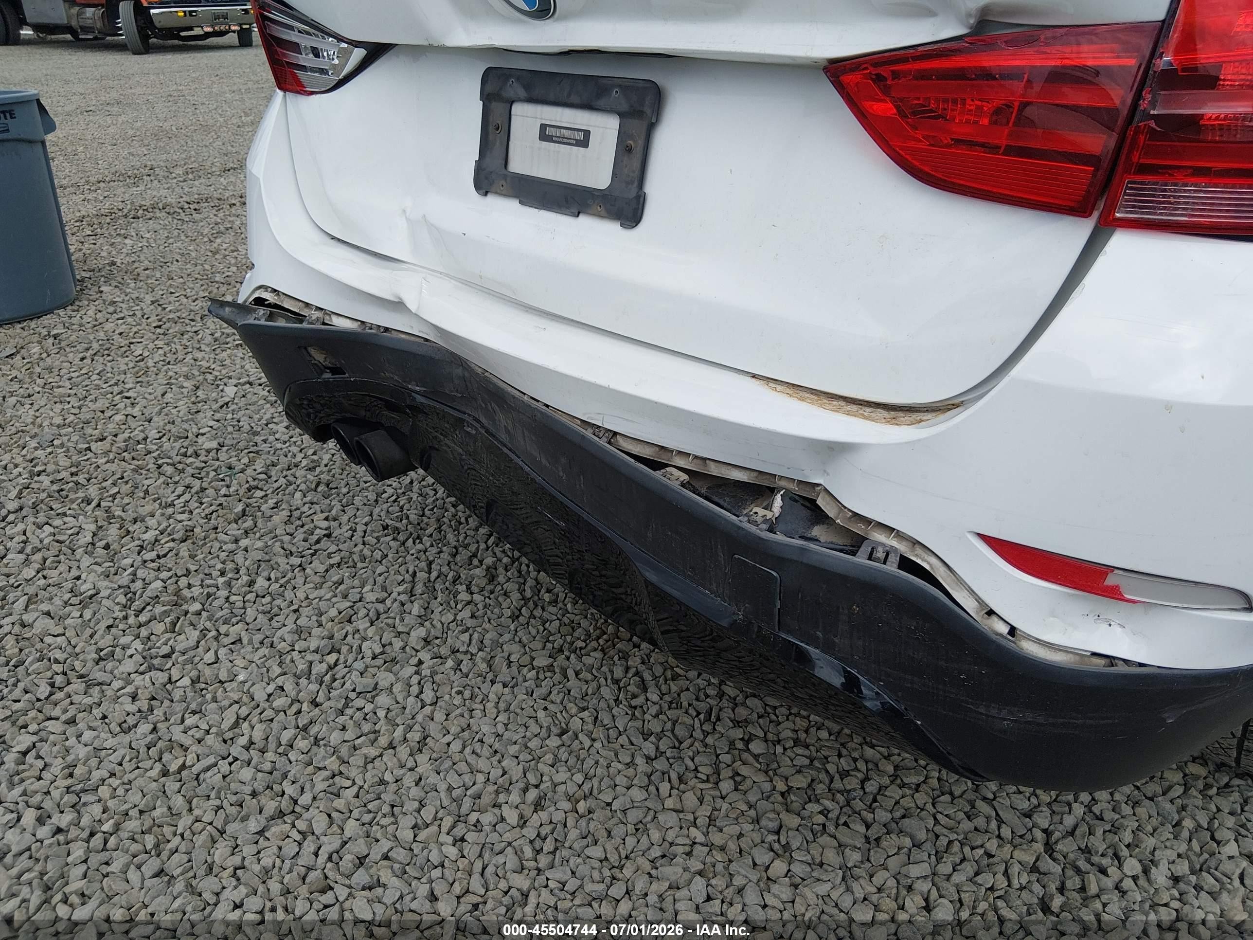 2013 Bmw X1 Xdrive35i Белый vin: WBAVM5C58DVV90808