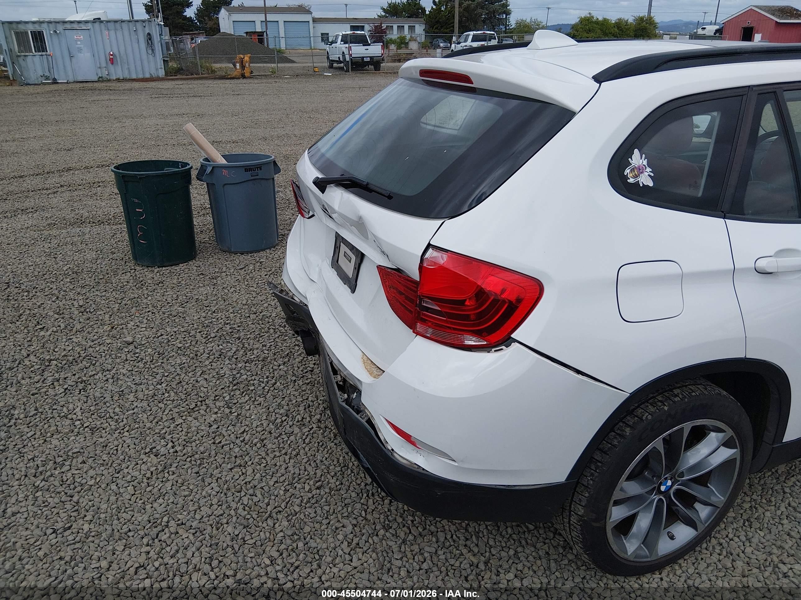2013 Bmw X1 Xdrive35i Белый vin: WBAVM5C58DVV90808