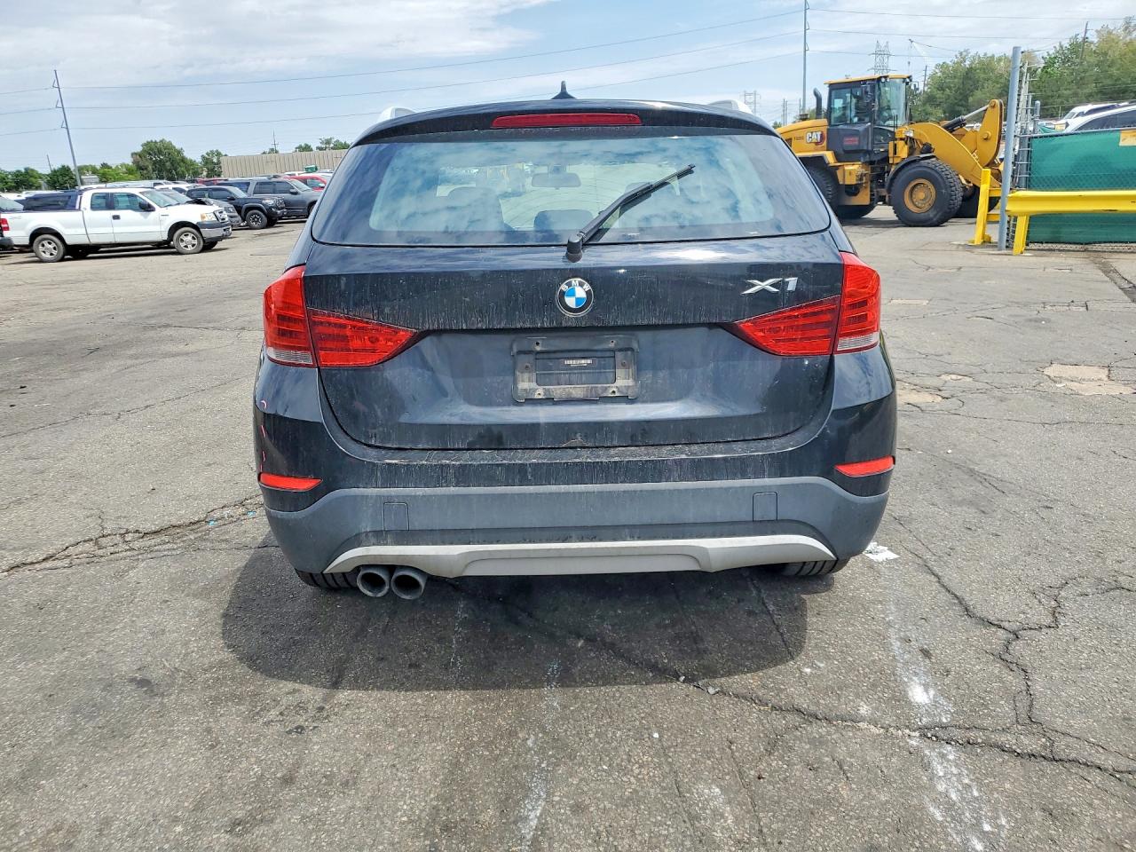 2015 Bmw X1 Xdrive35i Black vin: WBAVM5C58FVV93629