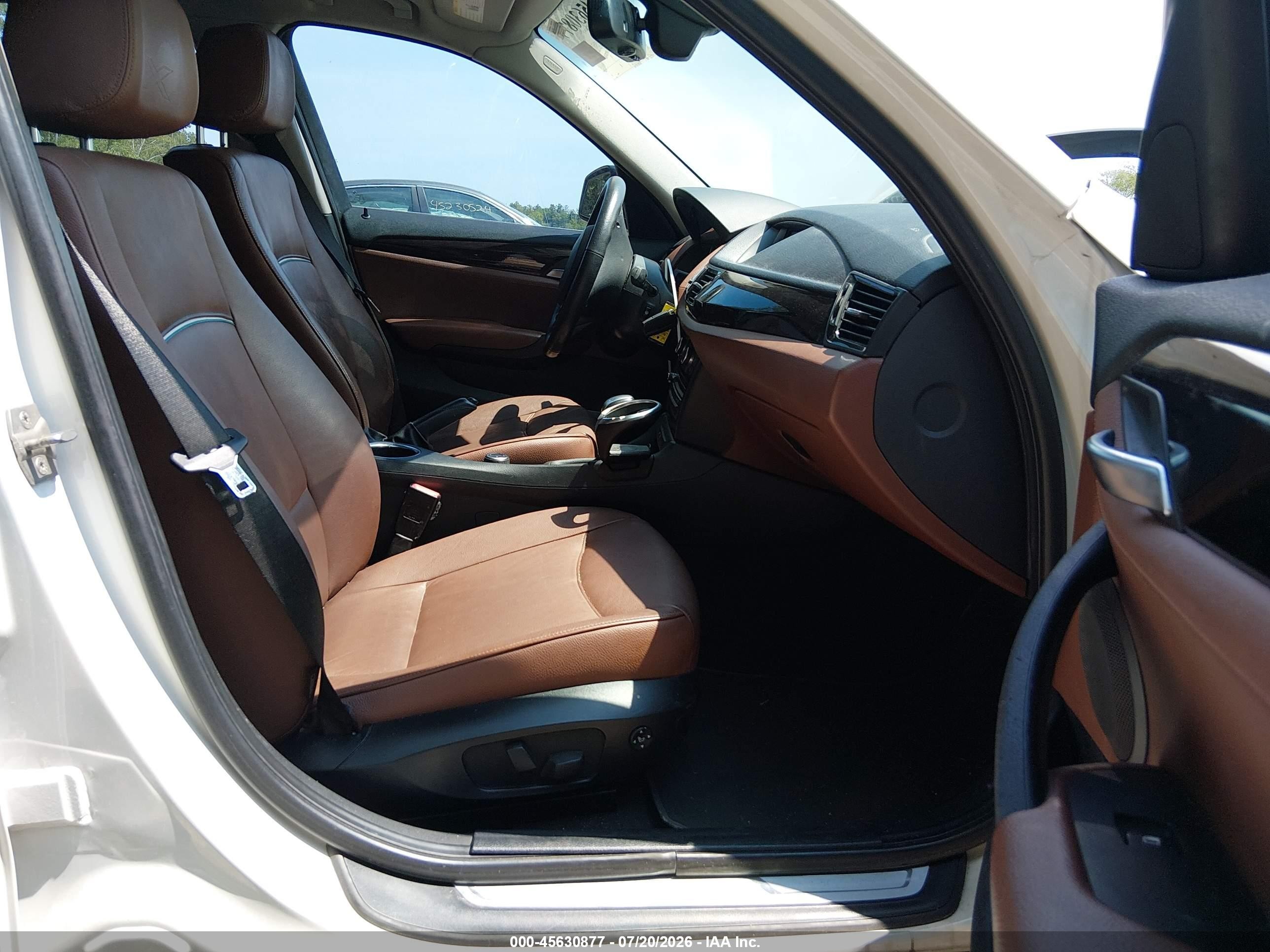 2013 Bmw X1 Xdrive35i White vin: WBAVM5C5XDVV89319