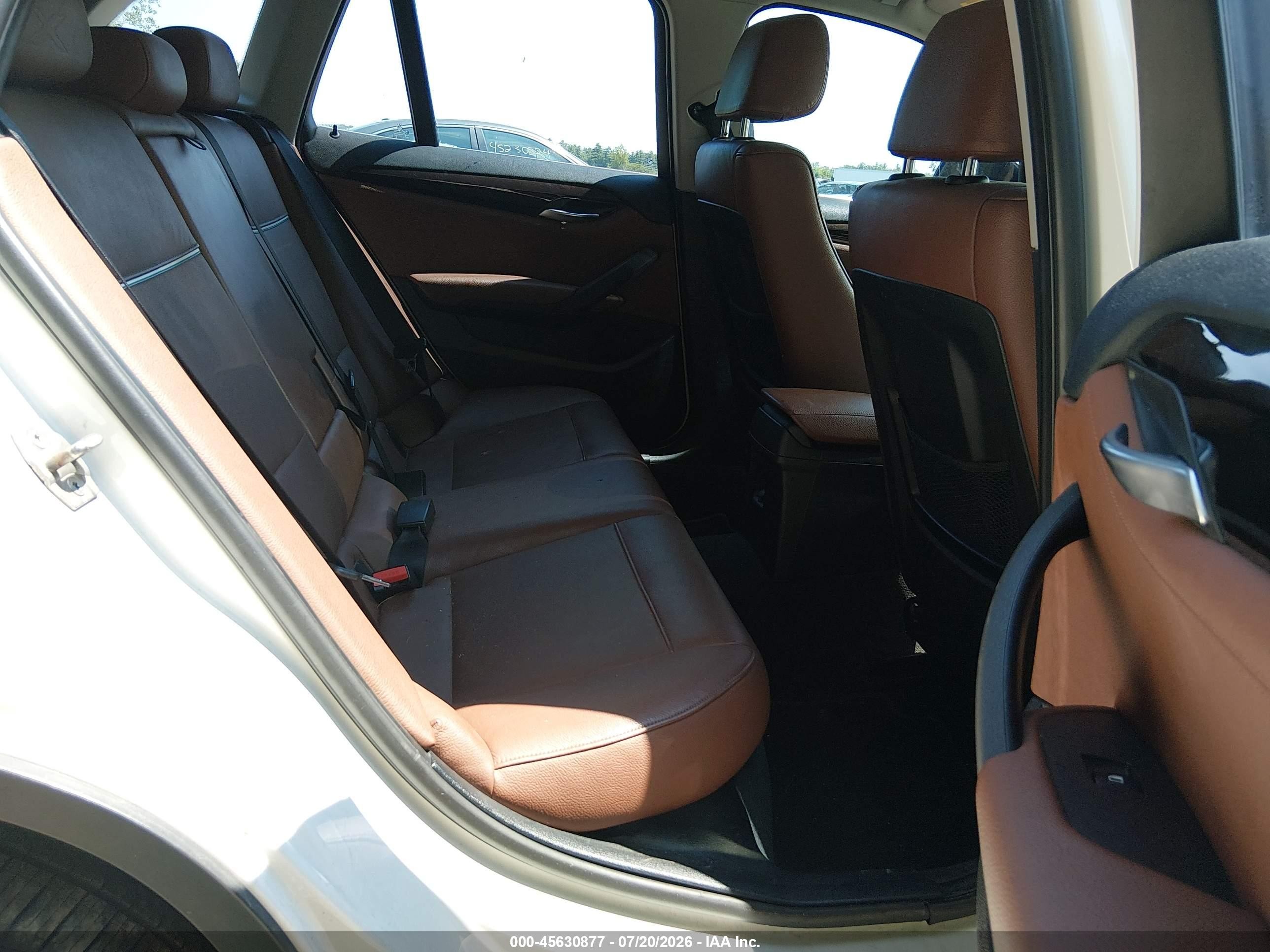 2013 Bmw X1 Xdrive35i White vin: WBAVM5C5XDVV89319
