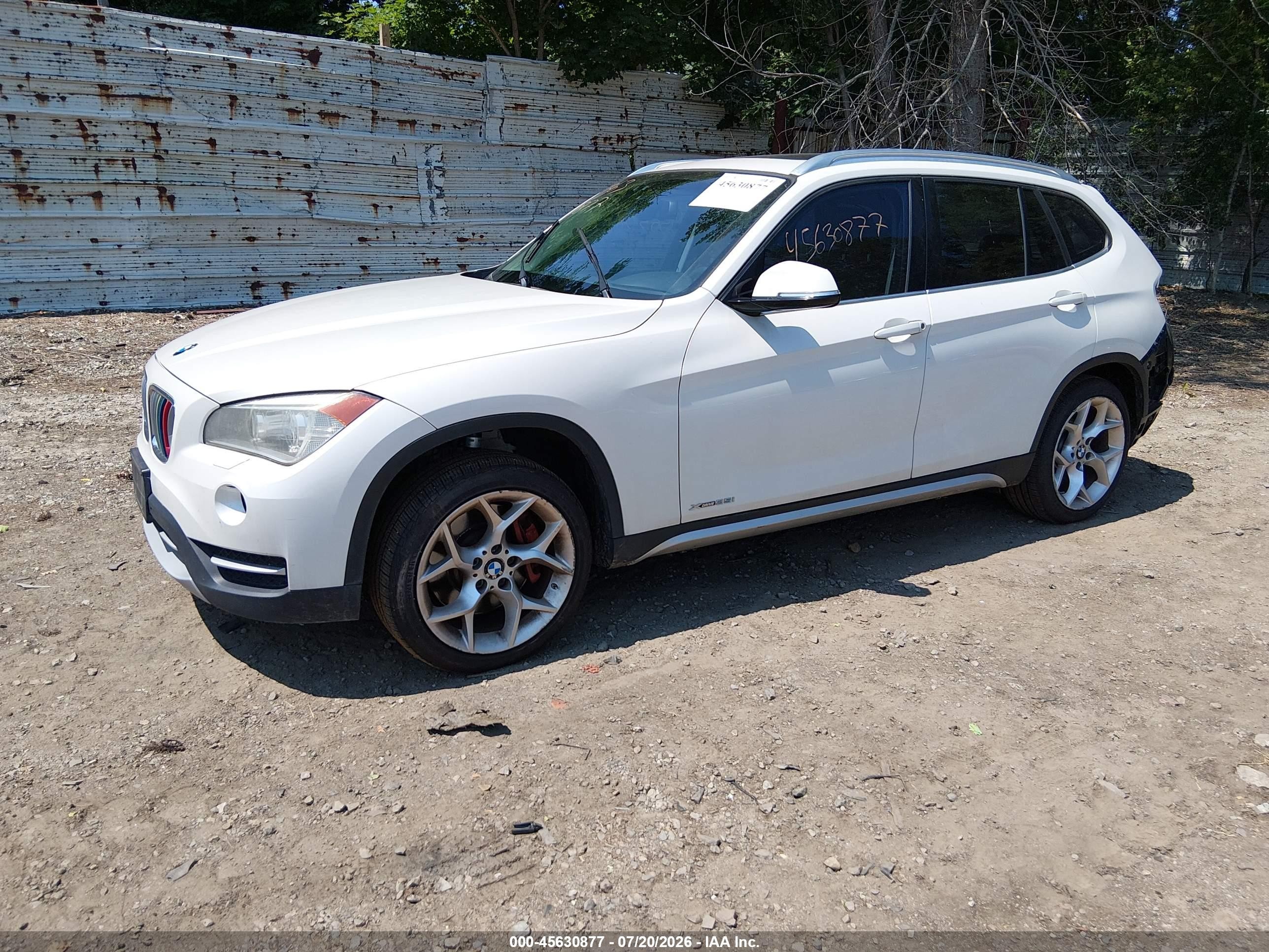 2013 Bmw X1 Xdrive35i White vin: WBAVM5C5XDVV89319