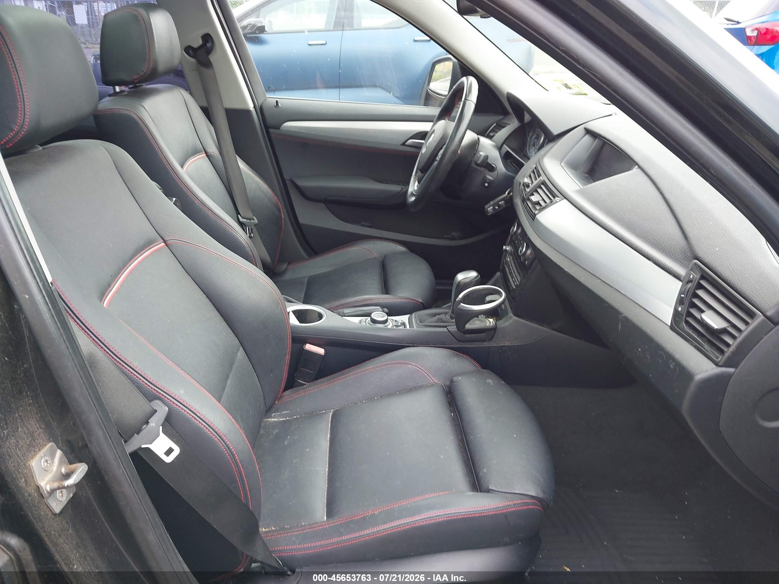 2014 Bmw X1 Xdrive35i Black vin: WBAVM5C5XEVV92576