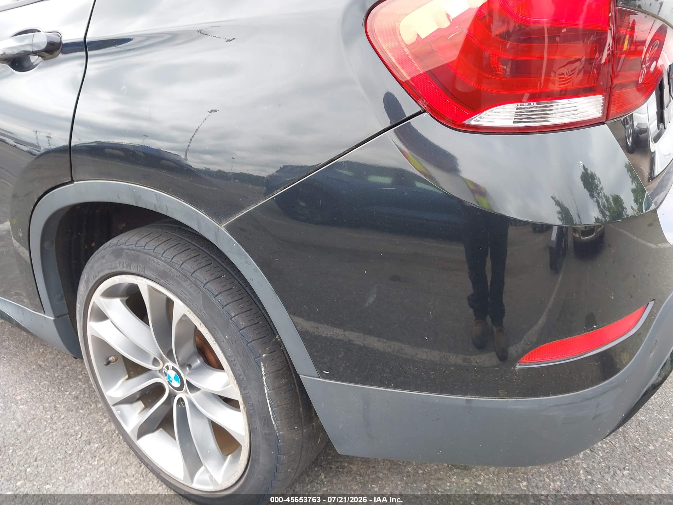 2014 Bmw X1 Xdrive35i Black vin: WBAVM5C5XEVV92576