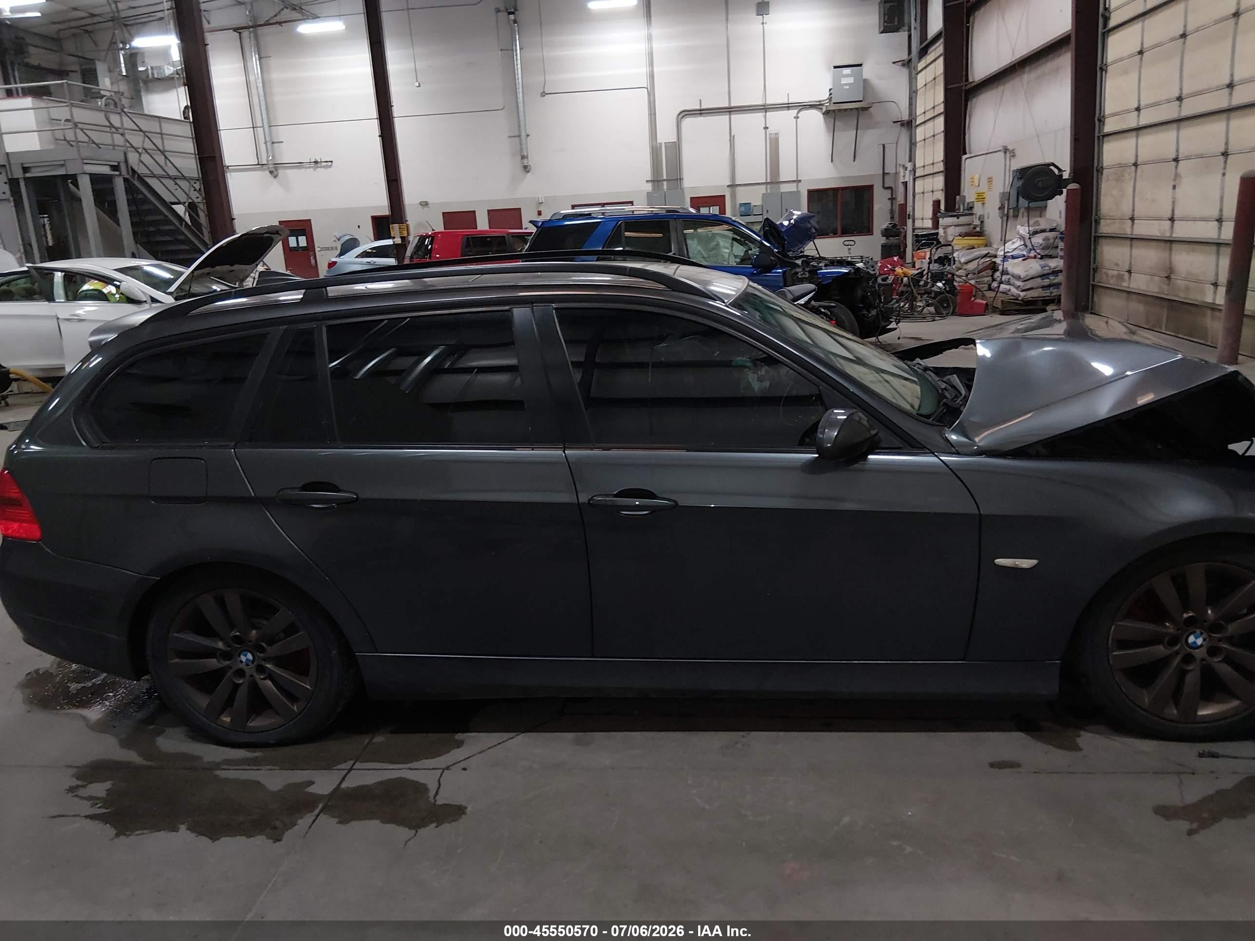 2007 Bmw 328i   Gray vin: WBAVS13527FX15928