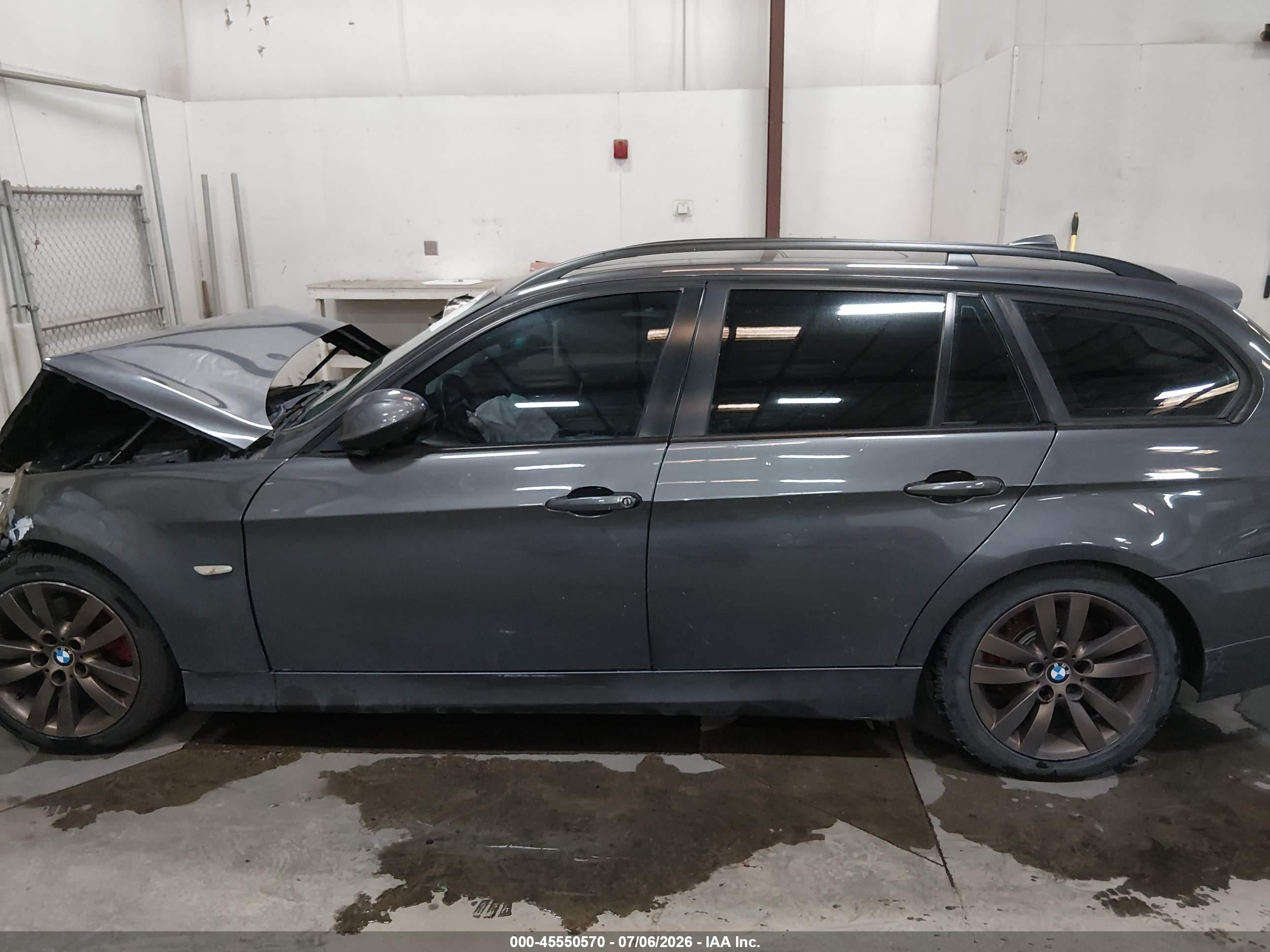 2007 Bmw 328i   Gray vin: WBAVS13527FX15928