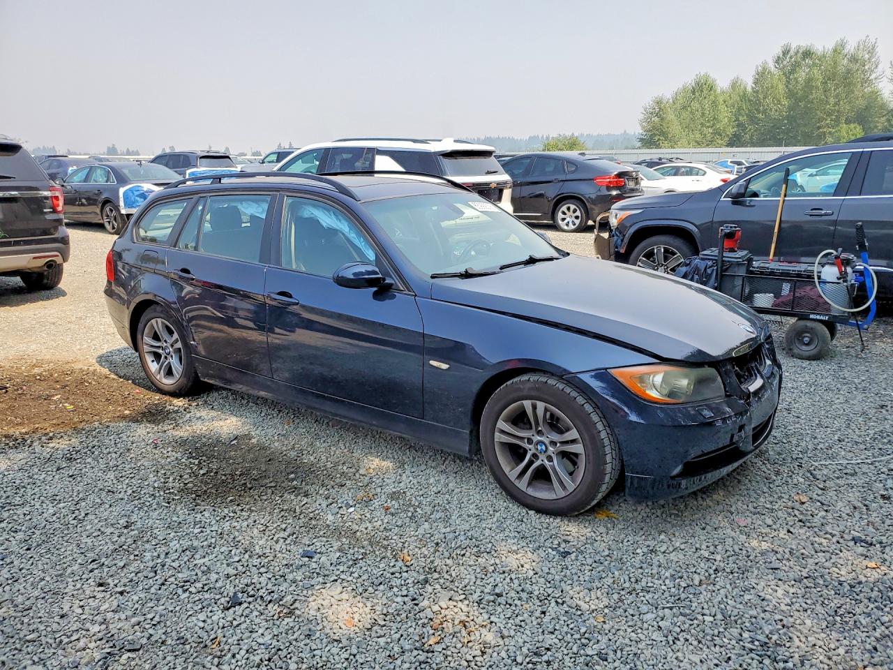 2008 Bmw 328 It Black vin: WBAVS13598FX17001