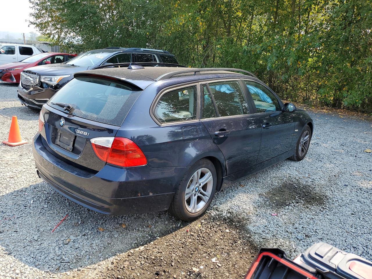 2008 Bmw 328 It Black vin: WBAVS13598FX17001