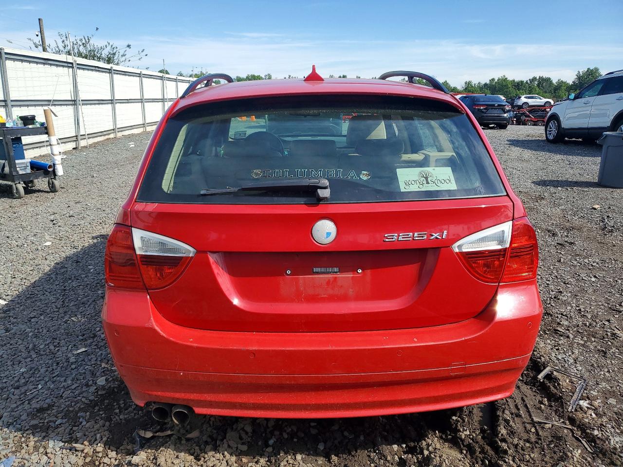 2006 Bmw 325 Xit Red vin: WBAVT13506KW22151
