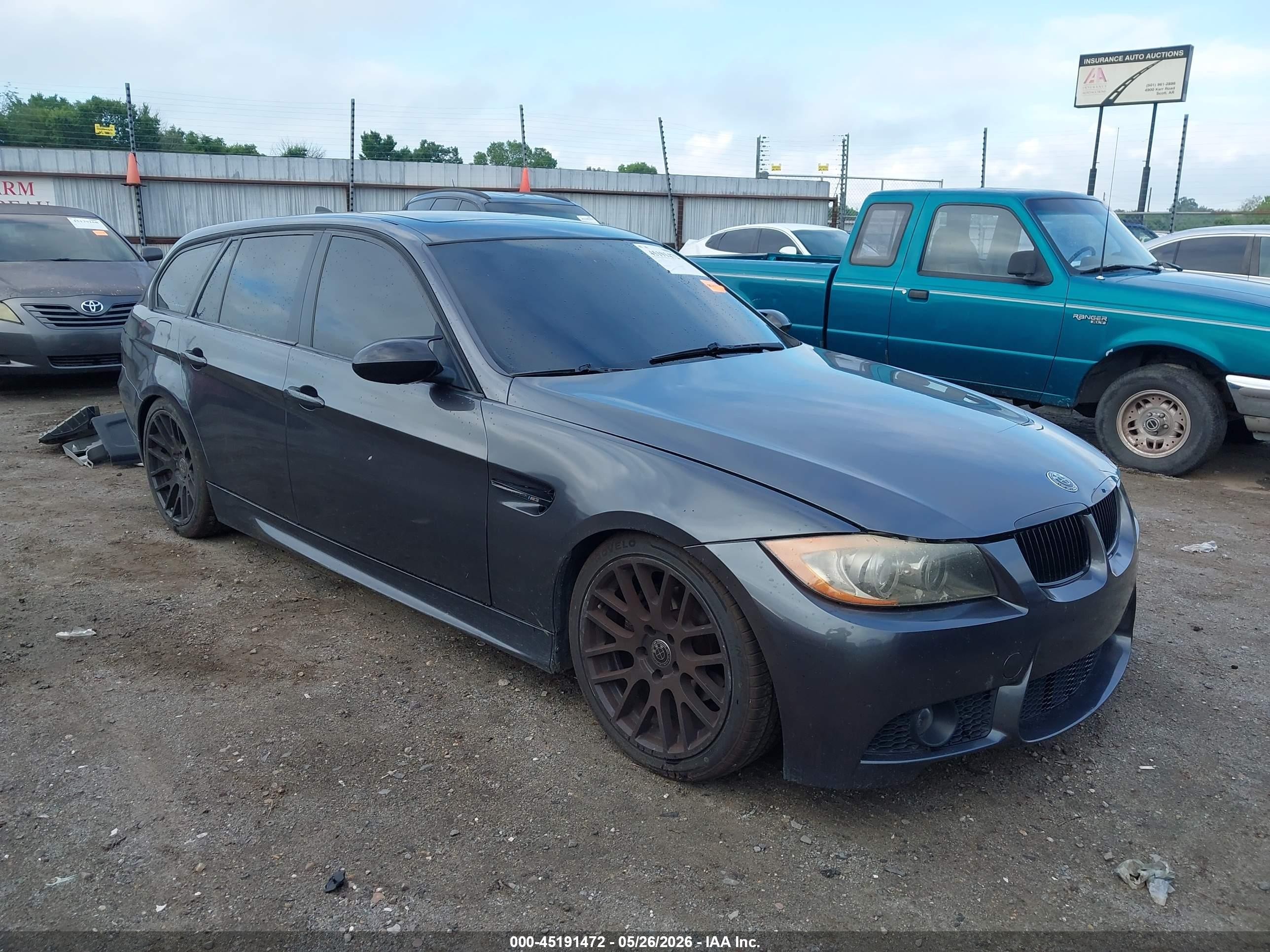 2006 Bmw 325xit   Gray vin: WBAVT13546KW22623