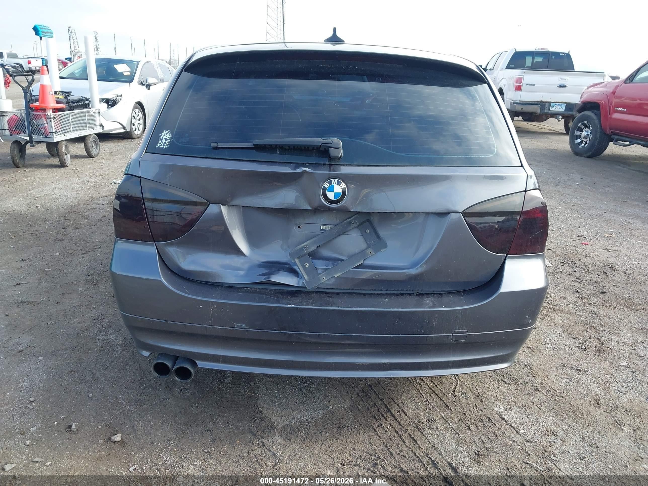 2006 Bmw 325xit   Gray vin: WBAVT13546KW22623