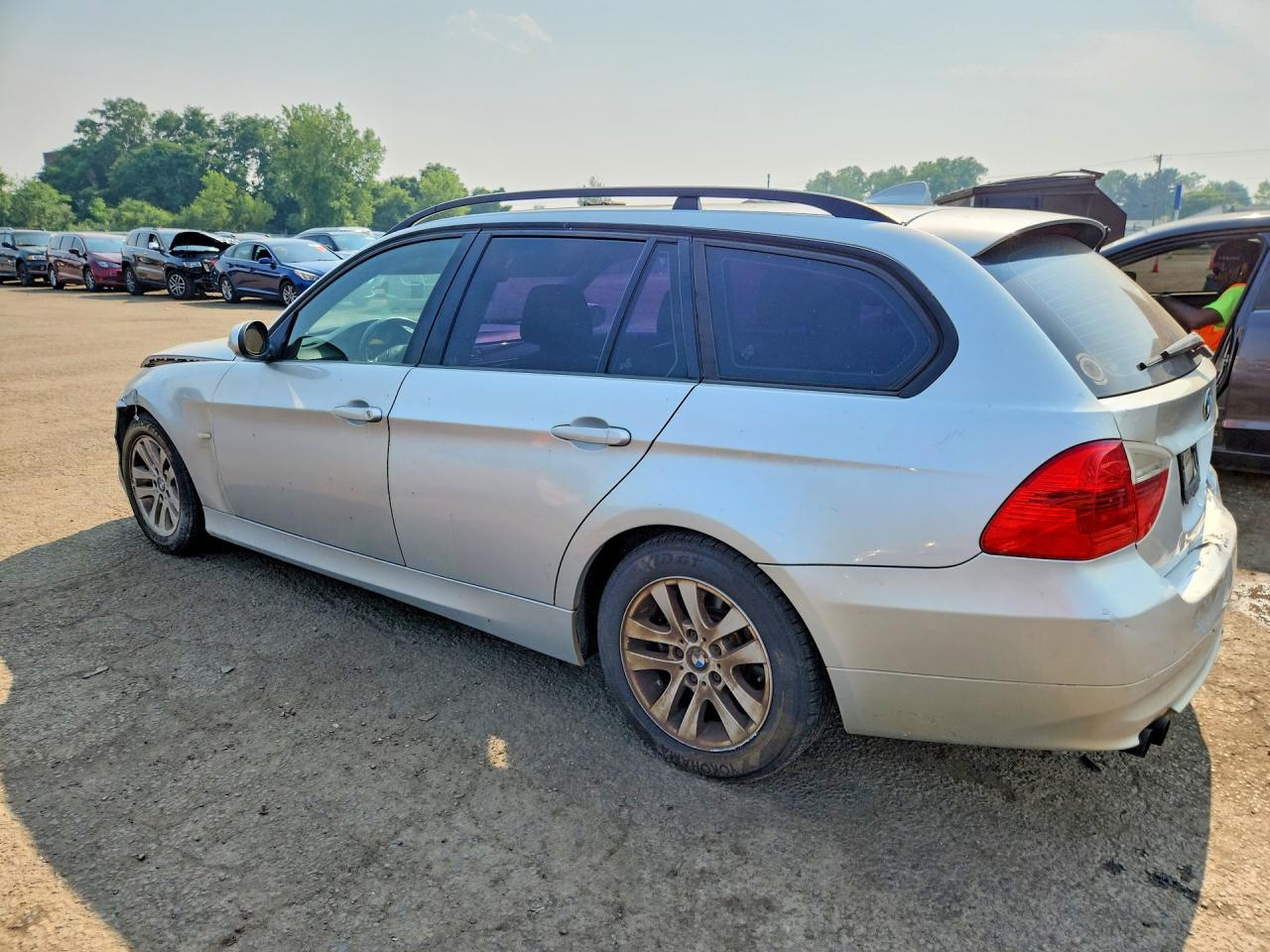 2007 Bmw 328 Xit Silver vin: WBAVT73517FZ35724