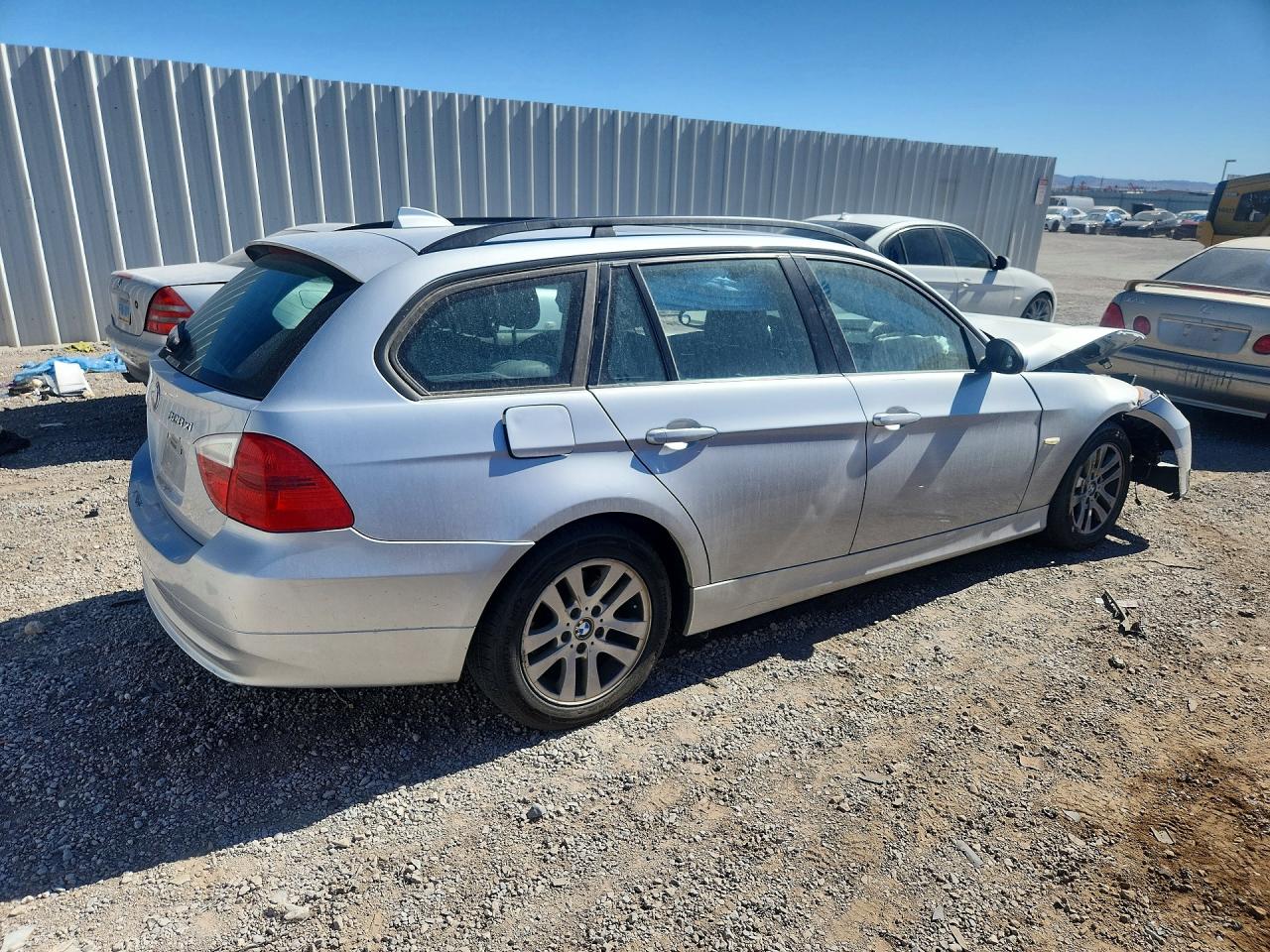 2007 Bmw 328 Xit Silver vin: WBAVT73517FZ35853
