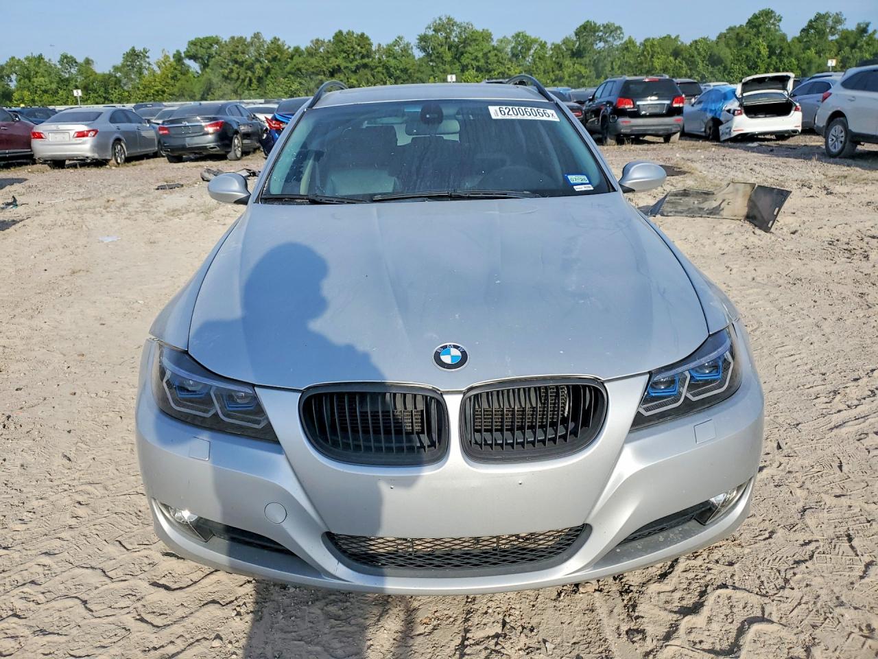 2008 Bmw 328 Xit Silver vin: WBAVT73568FZ37454