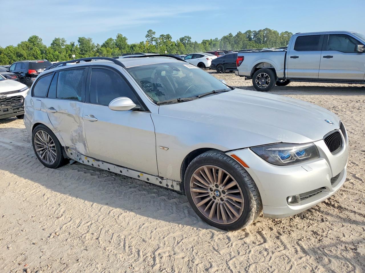 2008 Bmw 328 Xit Silver vin: WBAVT73568FZ37454