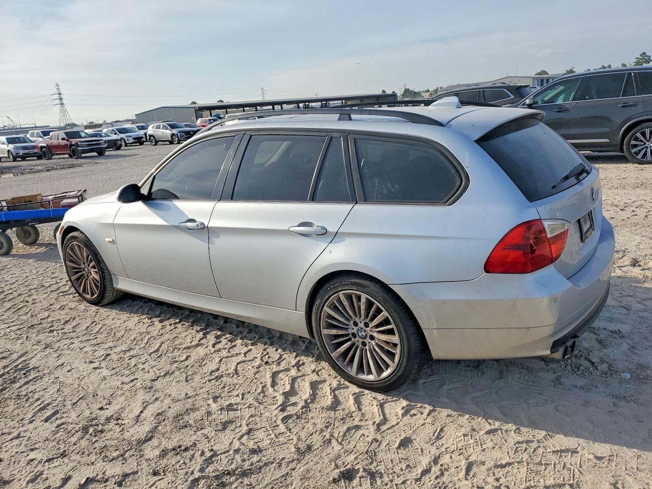 2008 Bmw 328 Xit Silver vin: WBAVT73568FZ37454