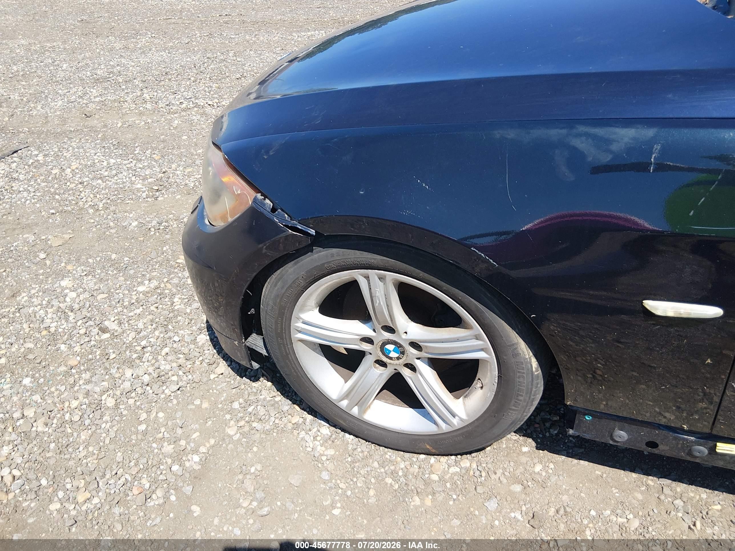 2008 Bmw 328xi   Blue vin: WBAVT73568FZ37969