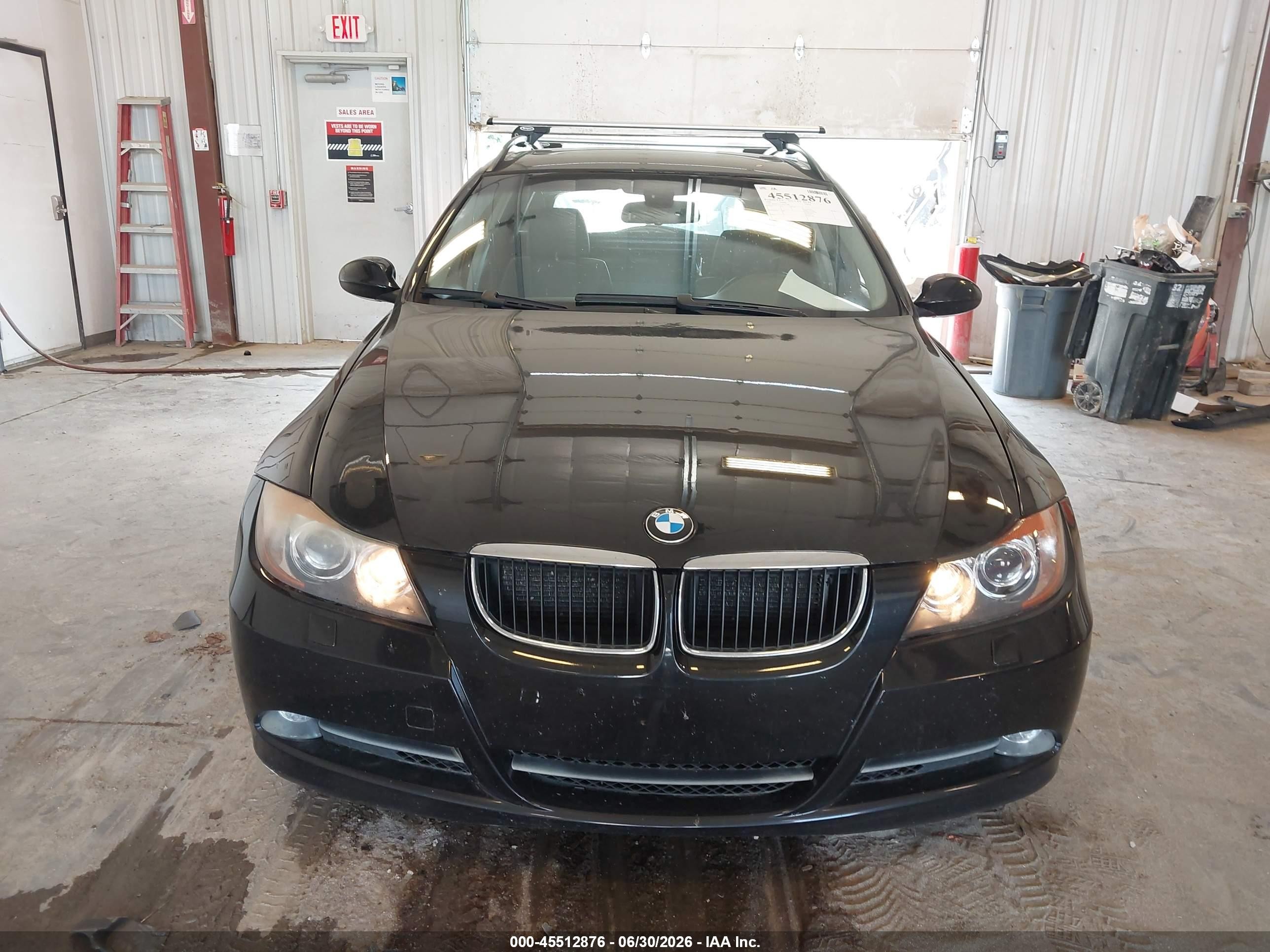 2008 Bmw 328xi   Черный vin: WBAVT73578FZ37480